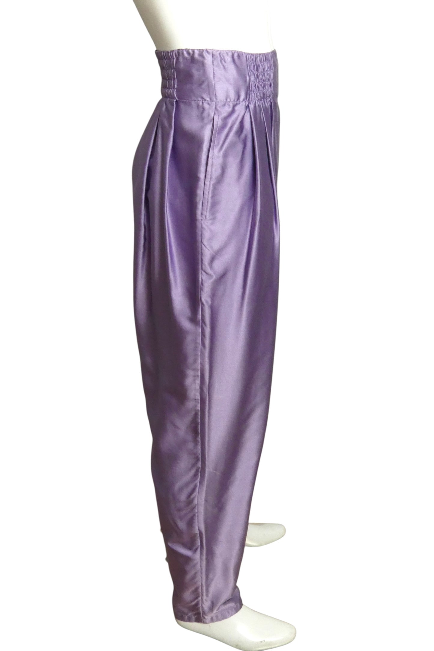 1980s Satin Suit, Size Large