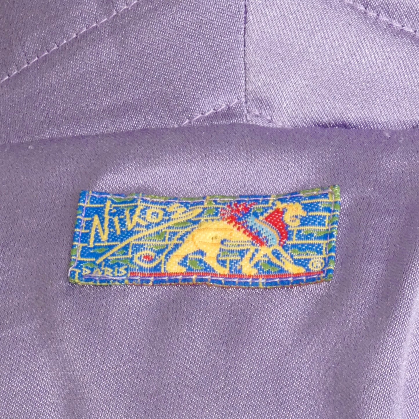 1980s Satin Suit, Size Large