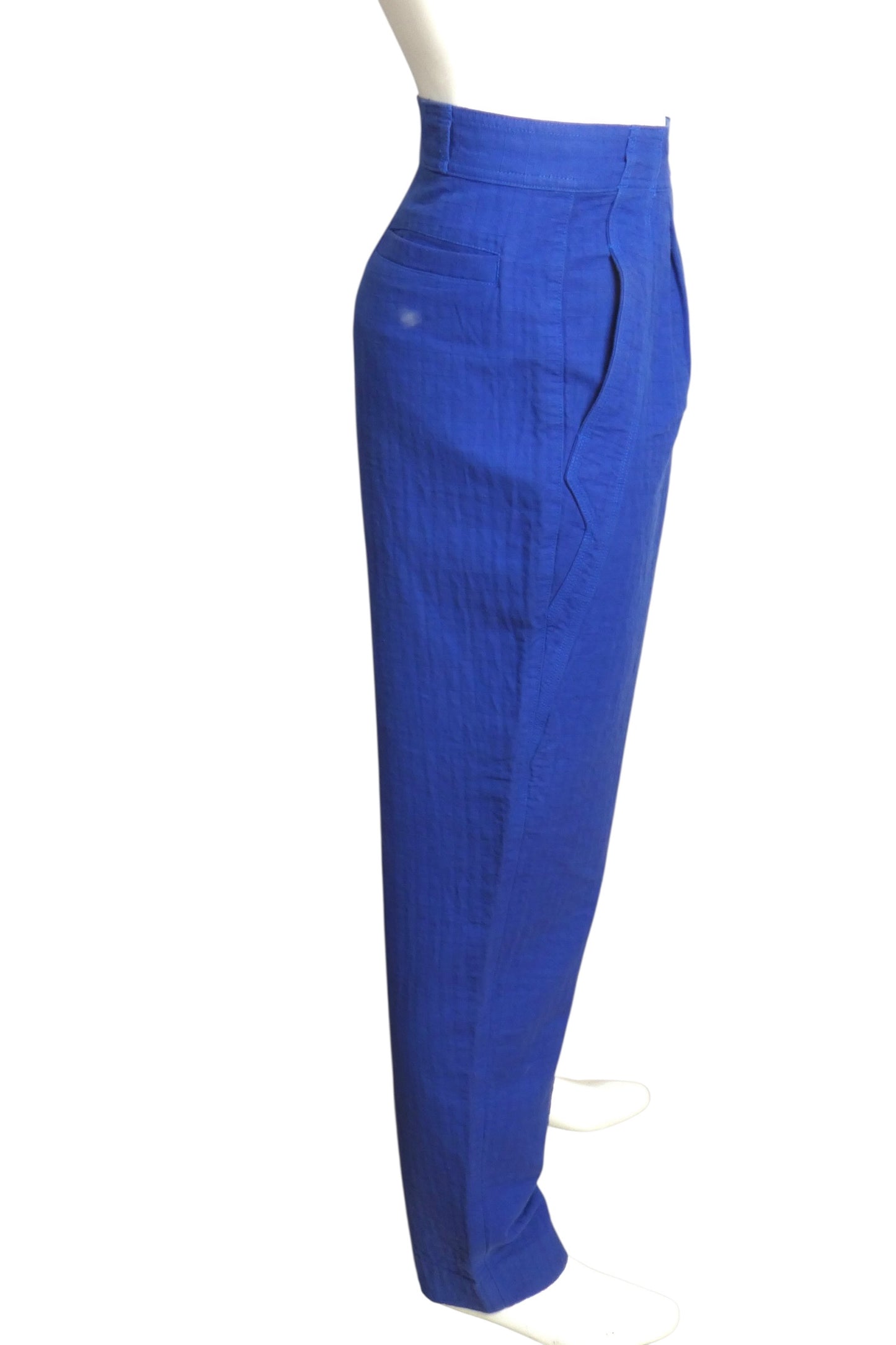 1980s Cotton Suit, Size Medium