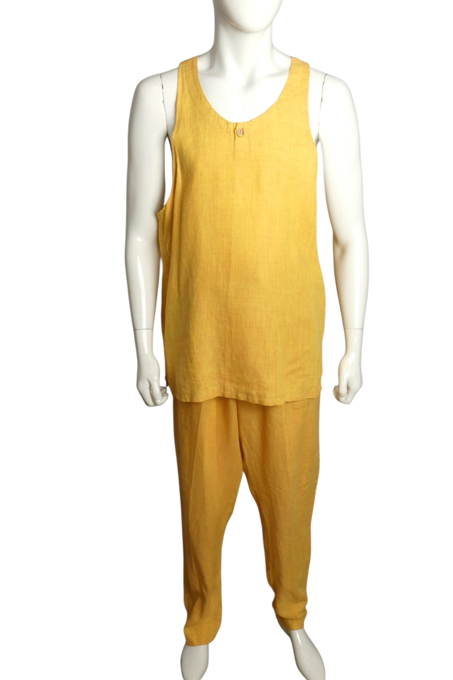 1990s Linen Ensemble, Size Medium