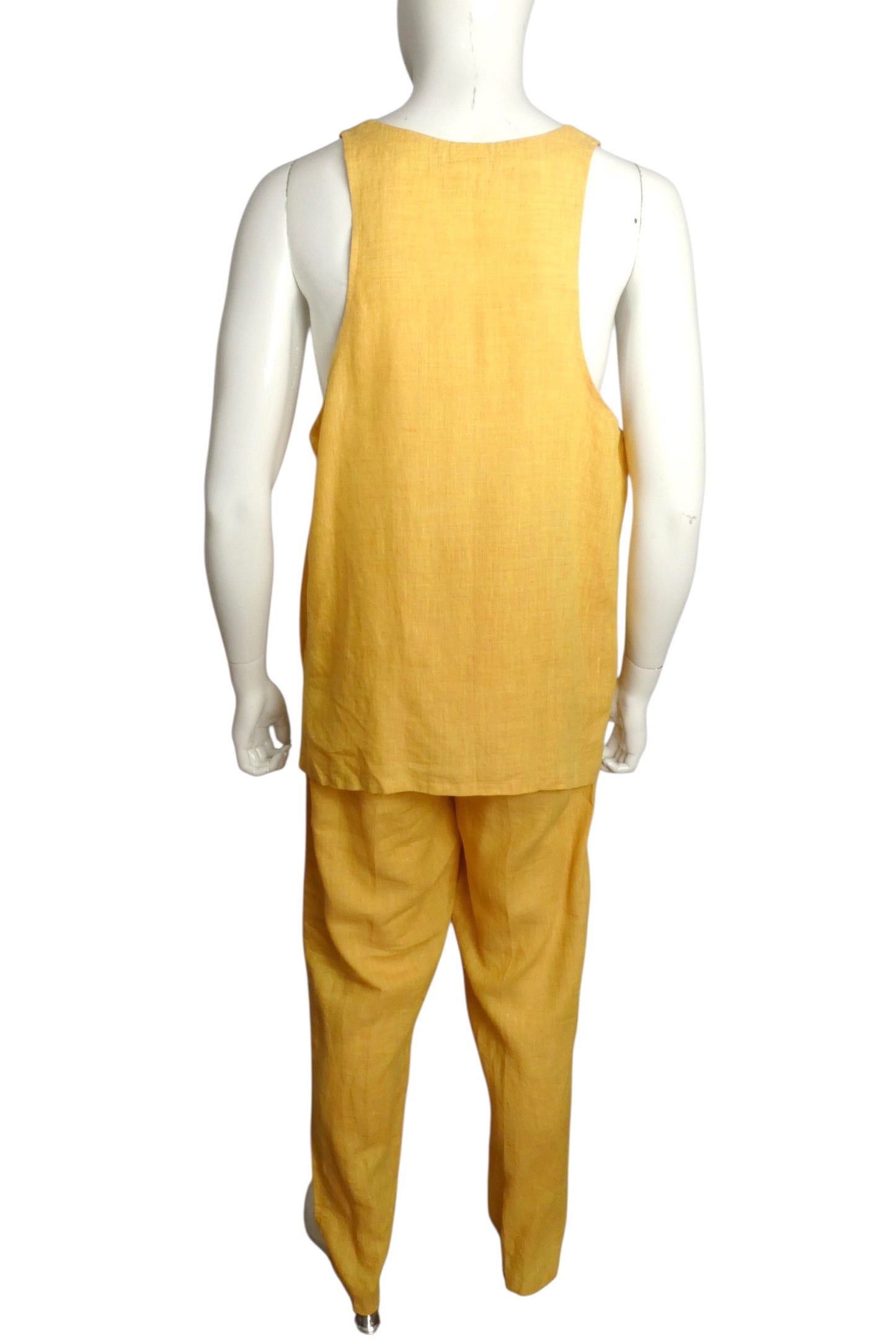 1990s Linen Ensemble, Size Medium