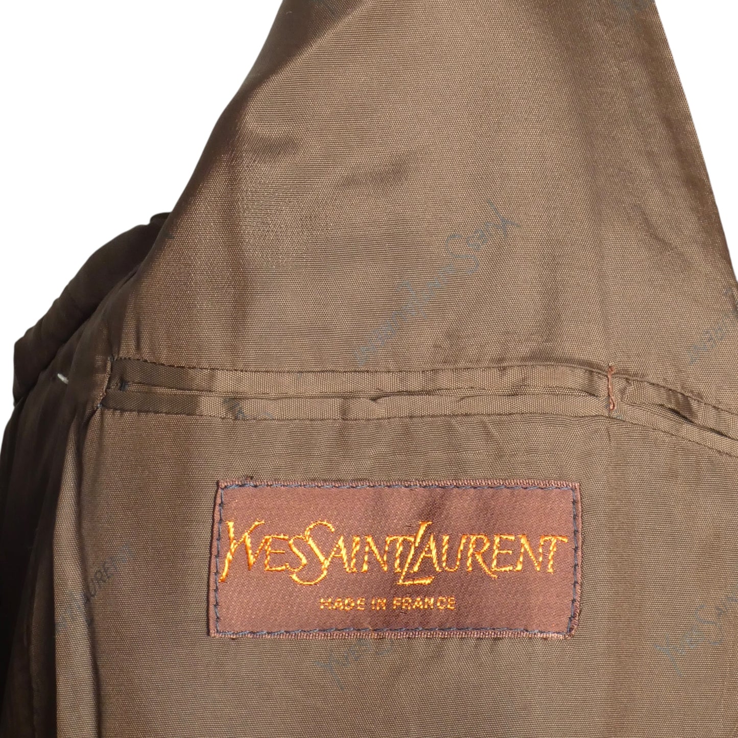 1977 3pc Pinstripe Wool Suit, Size Medium