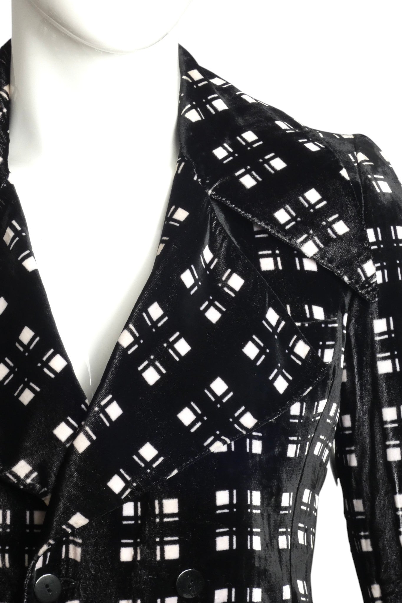 1970s Velvet Blazer, Size Medium