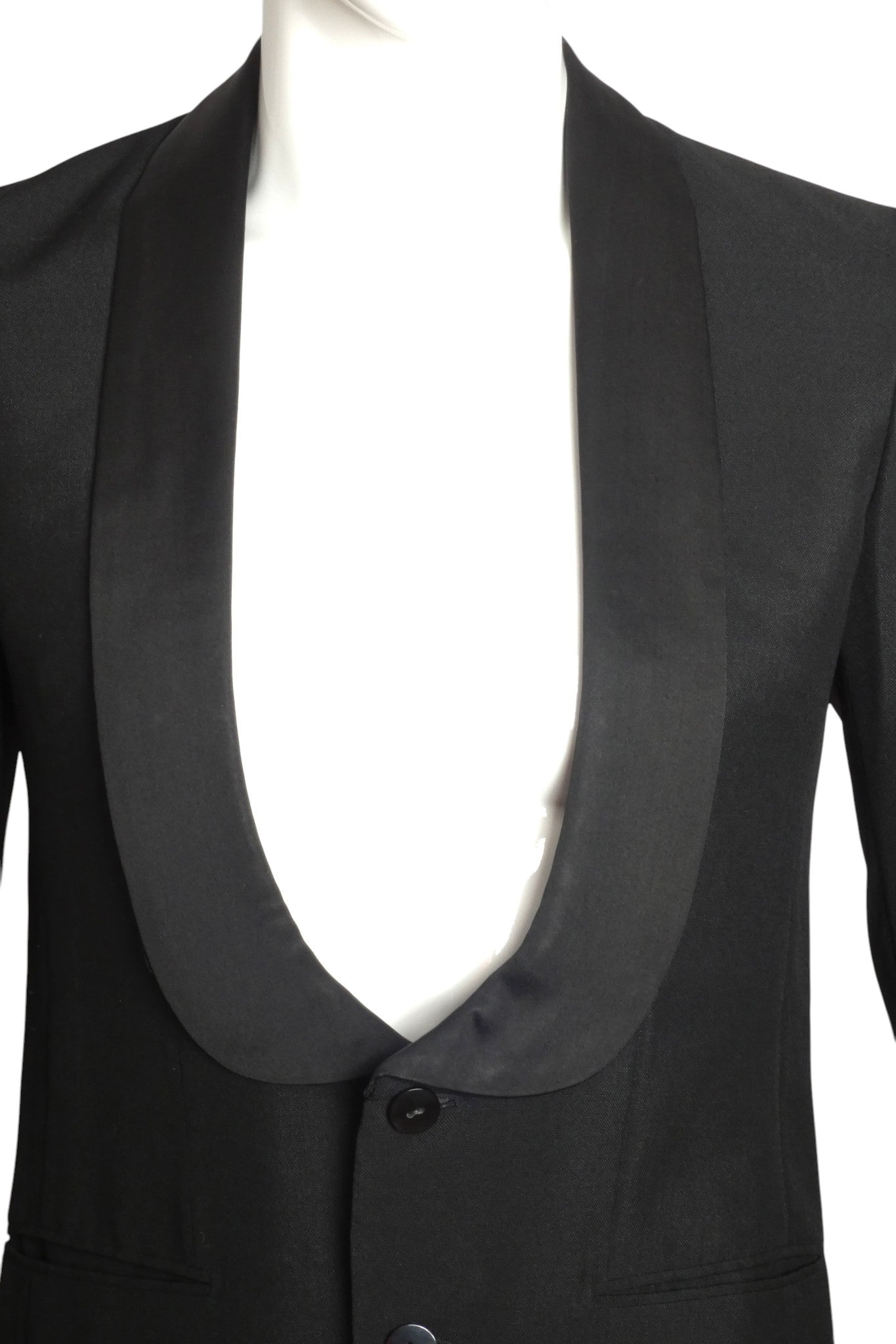 1970s Wool Tuxedo, Size Medium