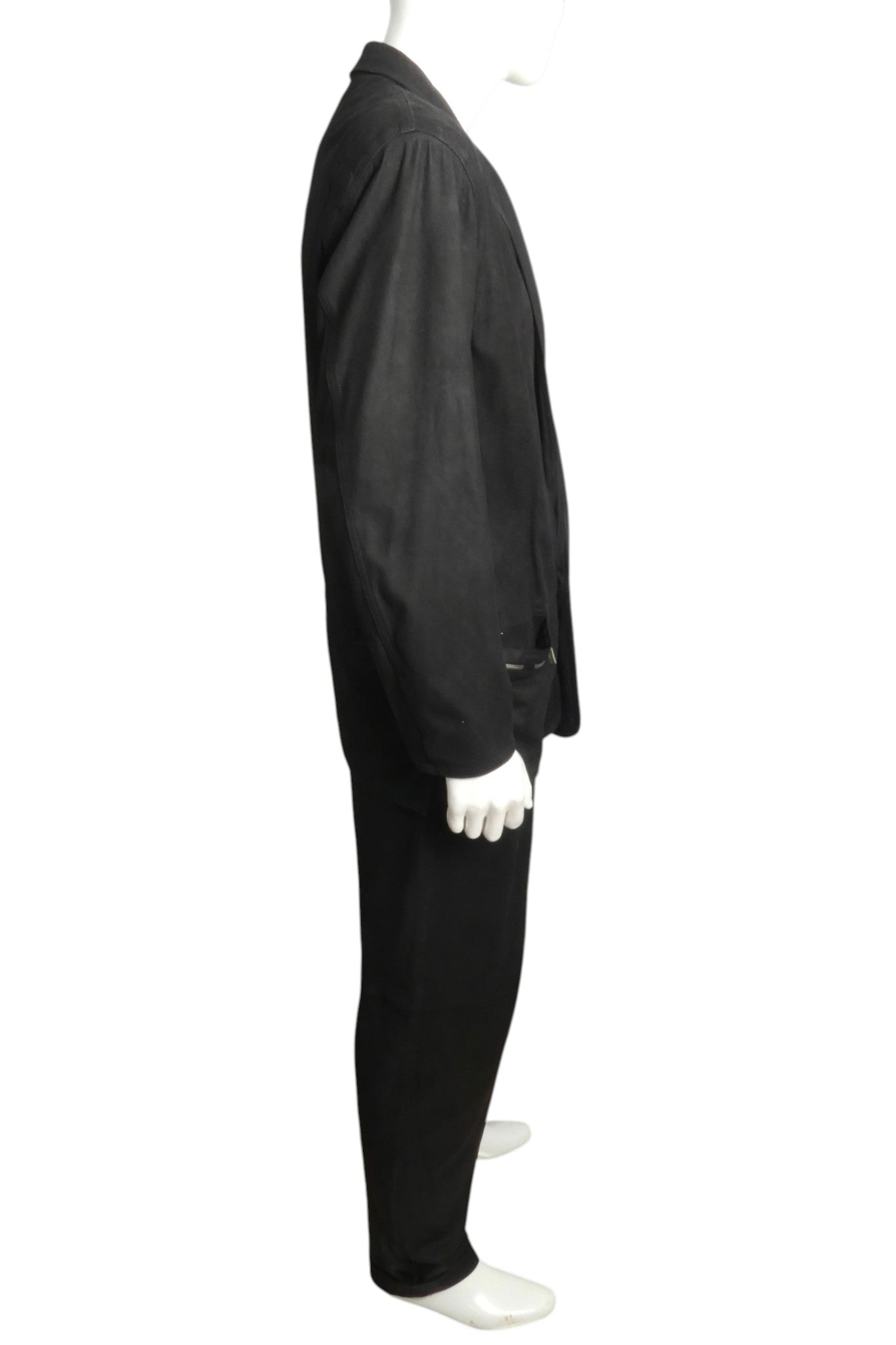 1990s Leather Suit, Size Large