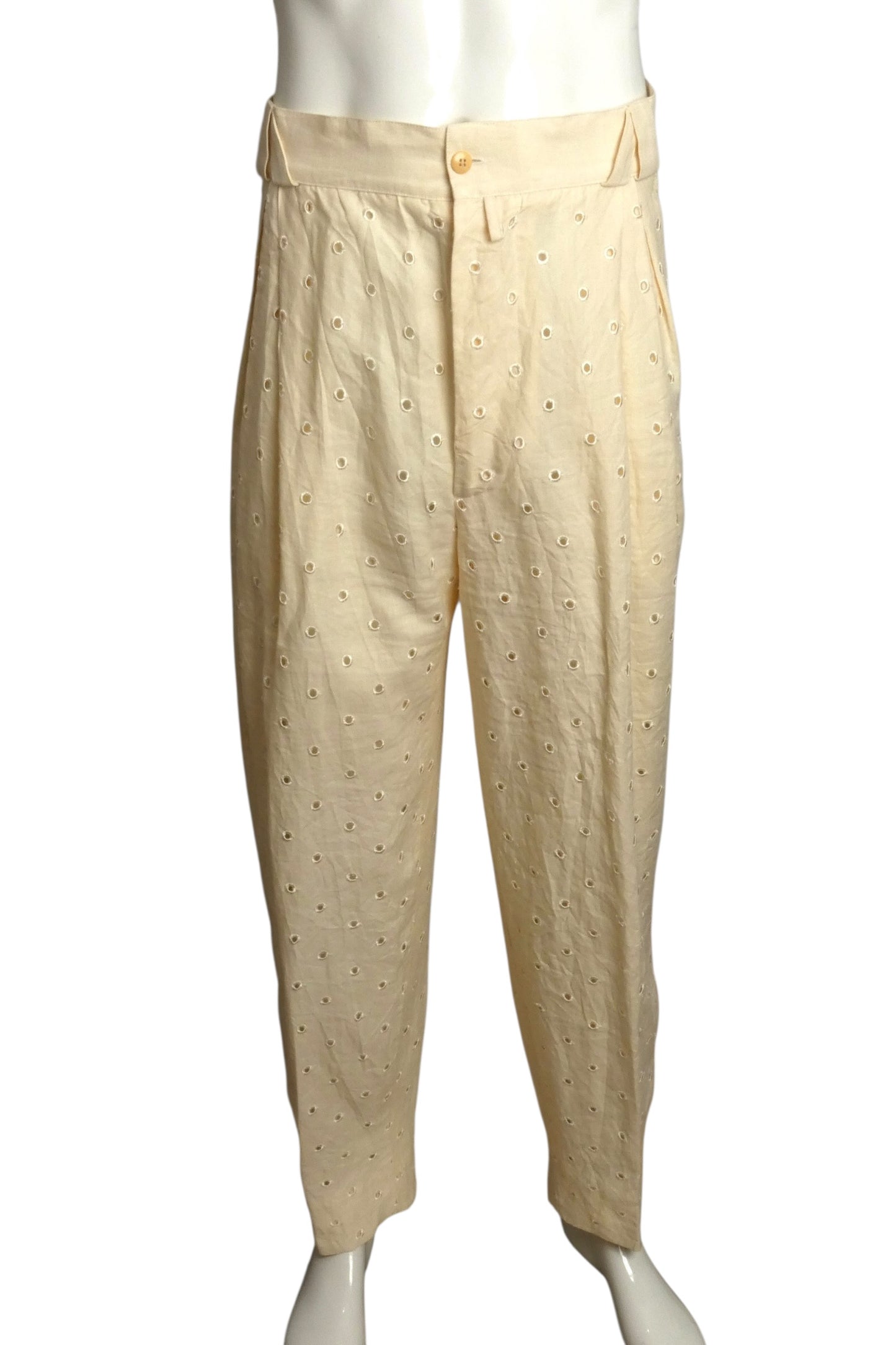 1994 Cotton Eyelet Suit, Size Large