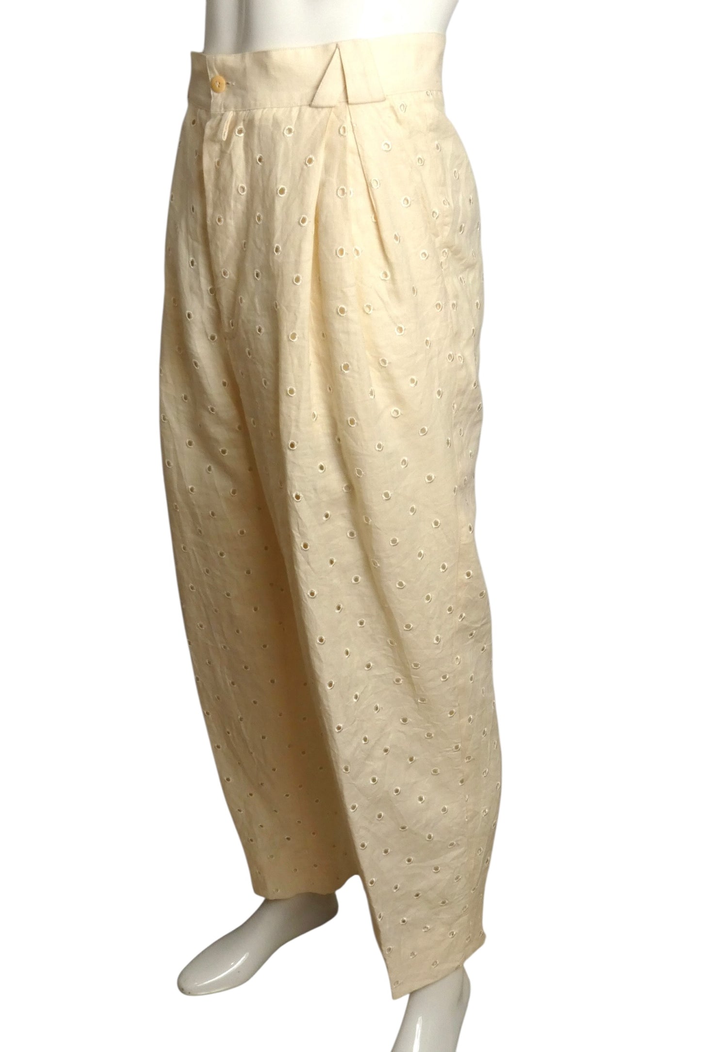 1994 Cotton Eyelet Suit, Size Large