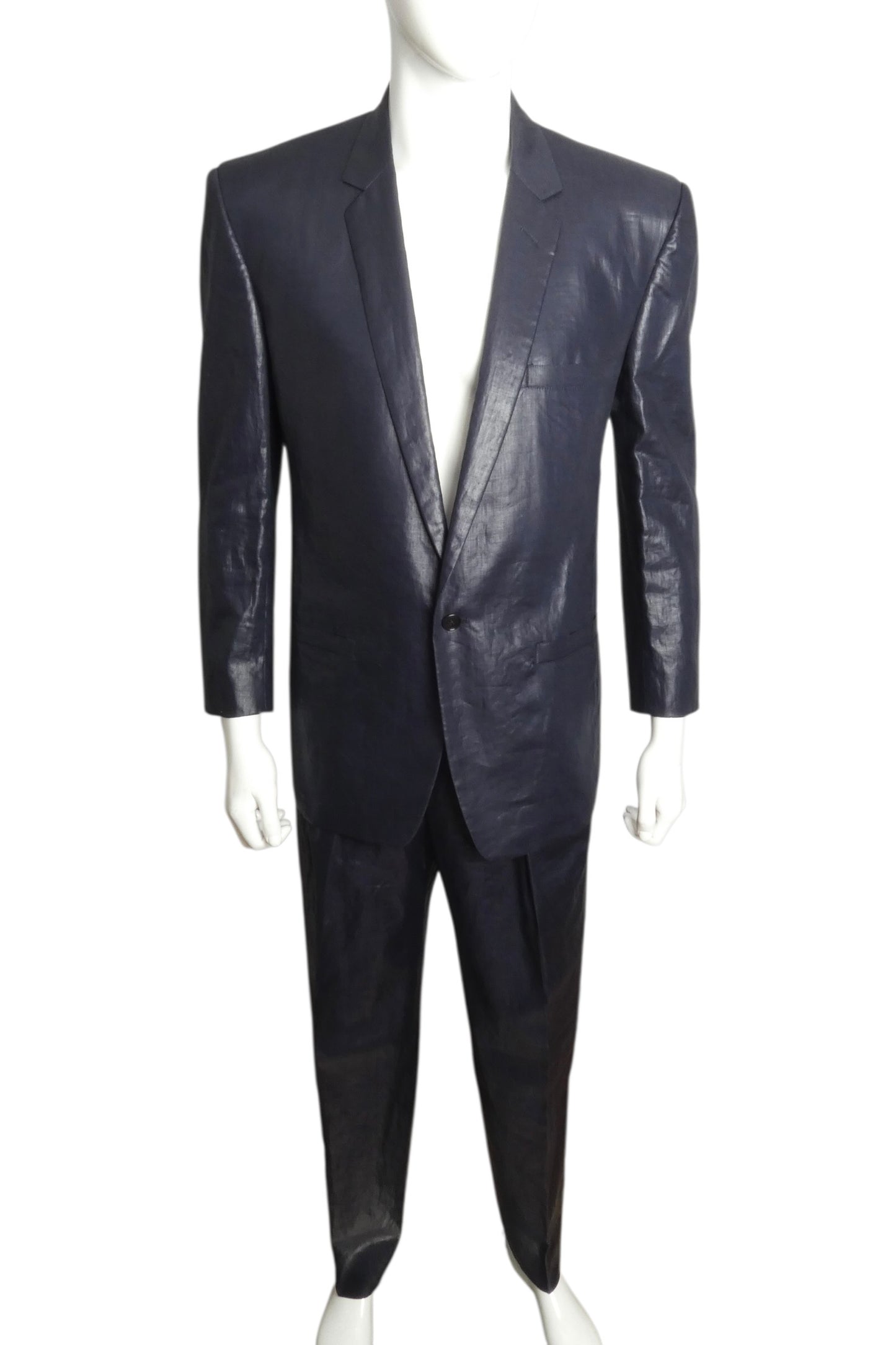 1990s Linen Suit, Size Medium