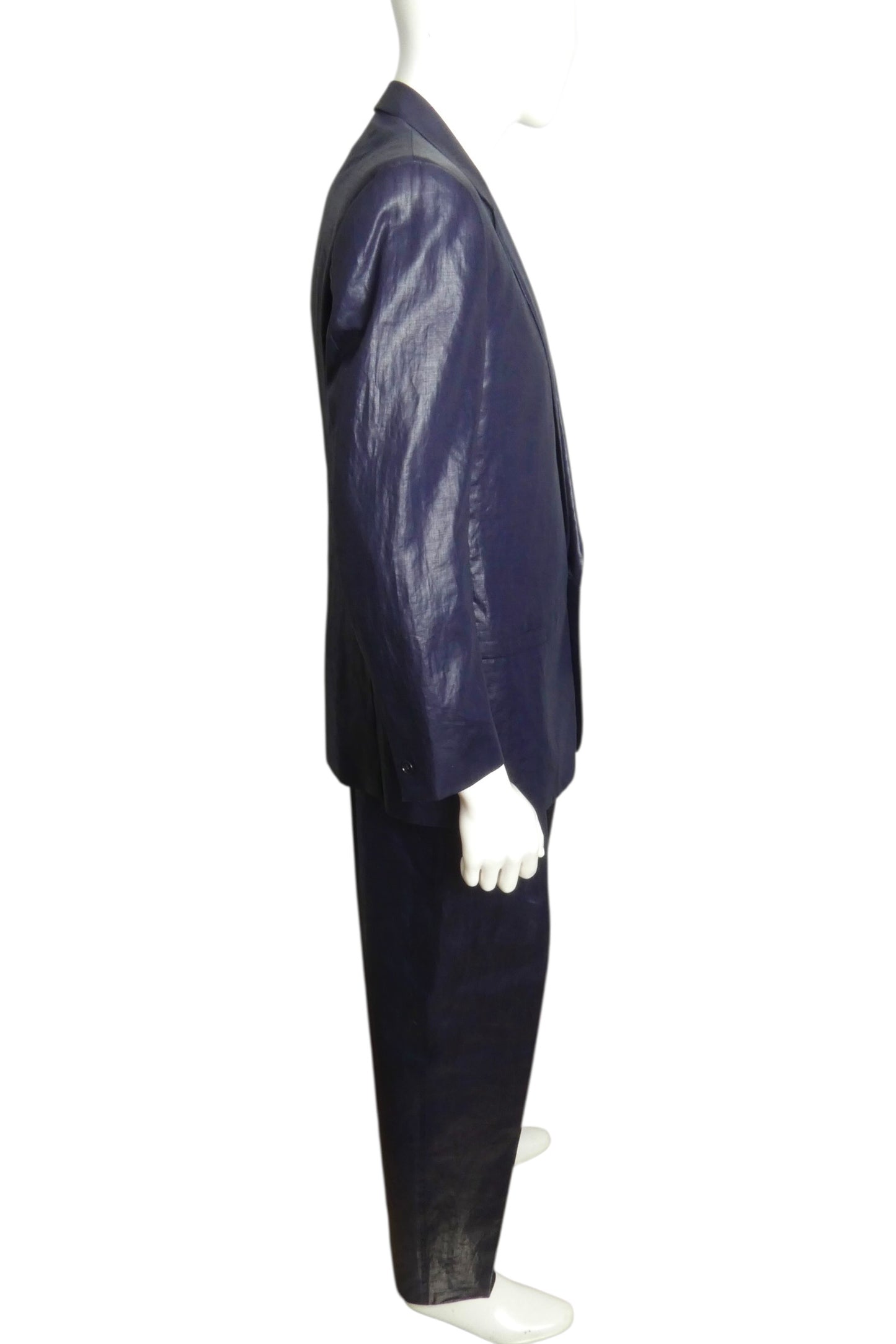 1990s Linen Suit, Size Medium