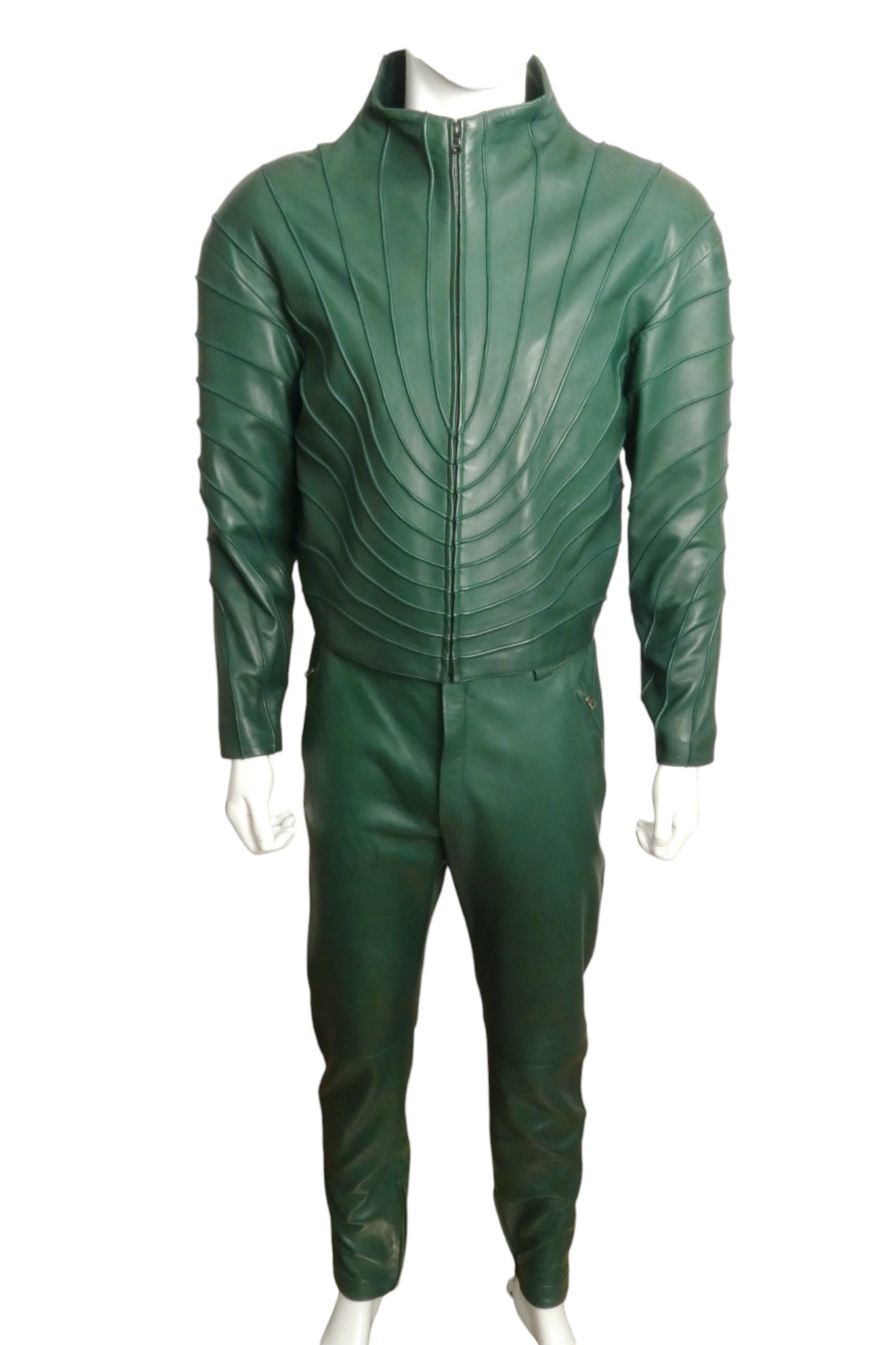 1988 Leather Suit, Size Medium