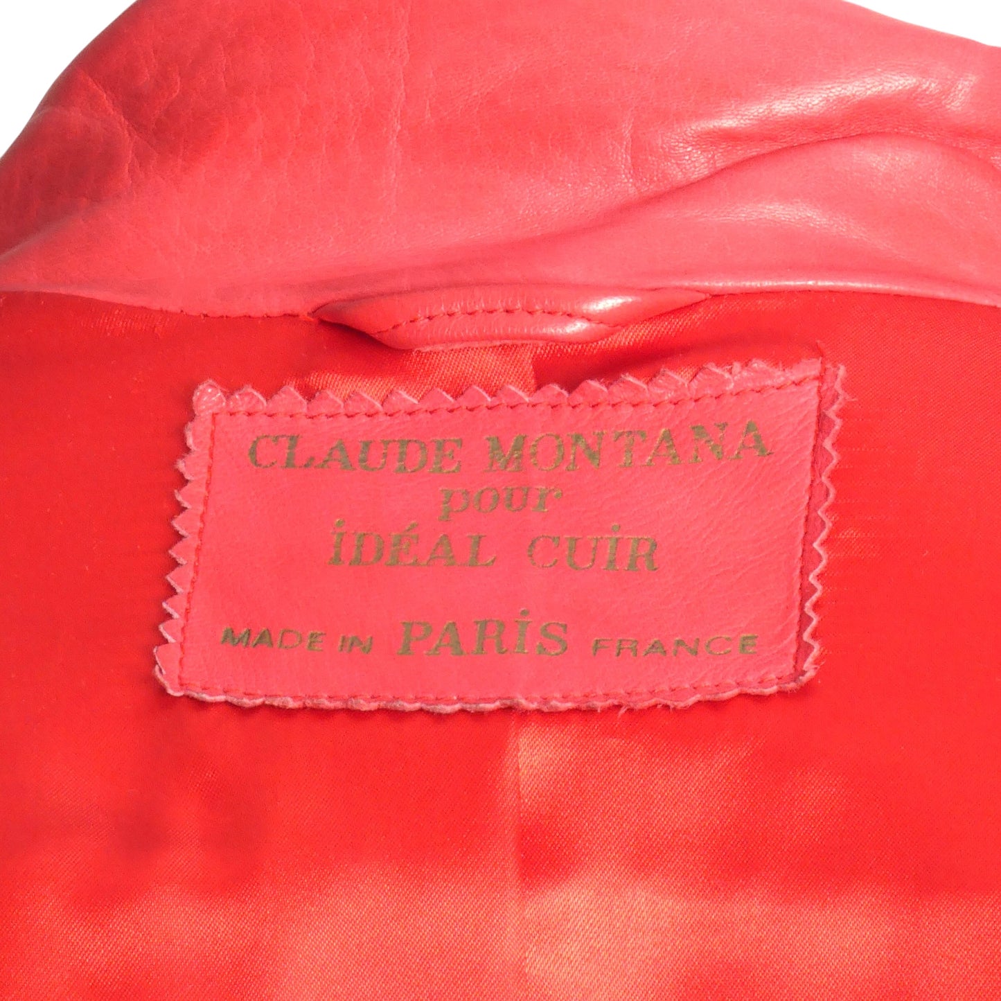 1980s Leather Suit, Size Medium