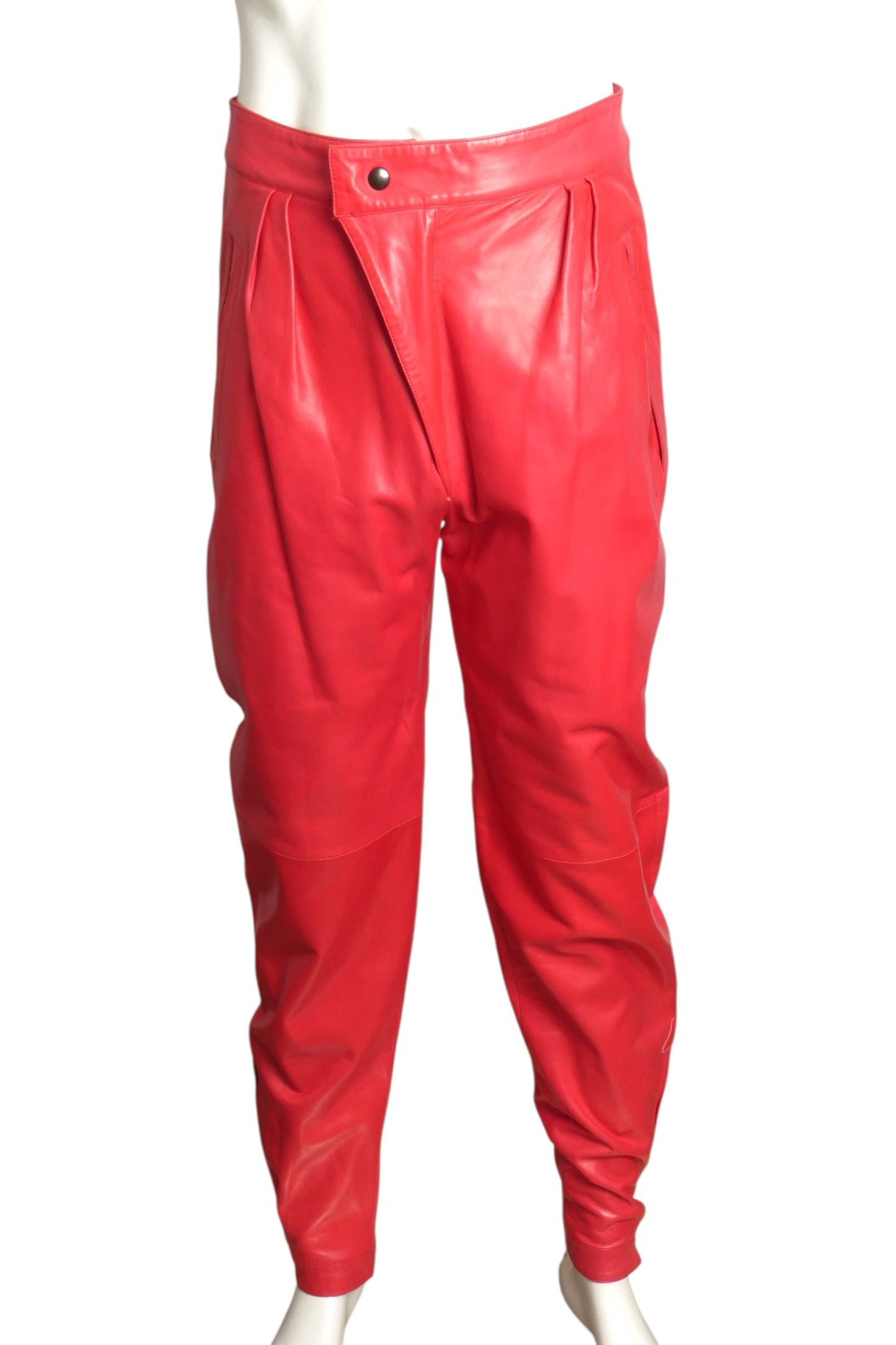 1980s Leather Suit, Size Medium