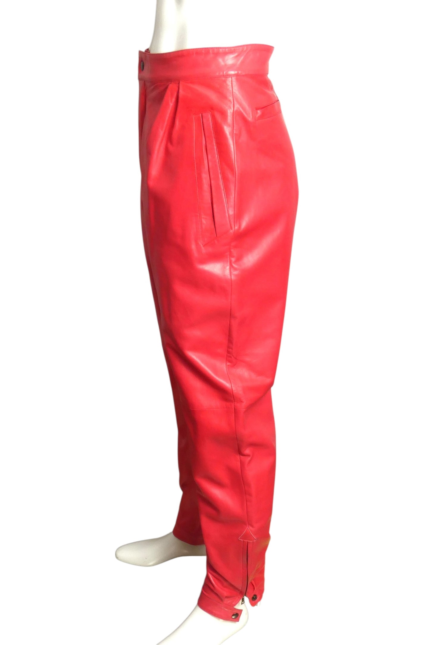 1980s Leather Suit, Size Medium