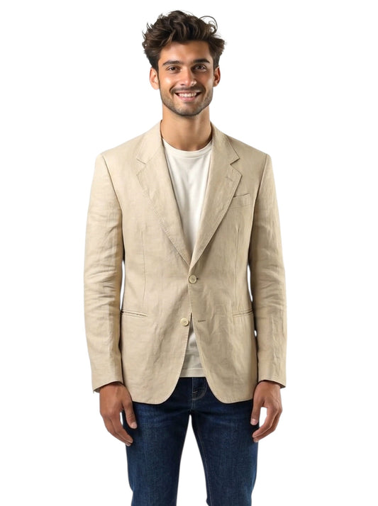1990s Silk Blend Blazer, Size Medium