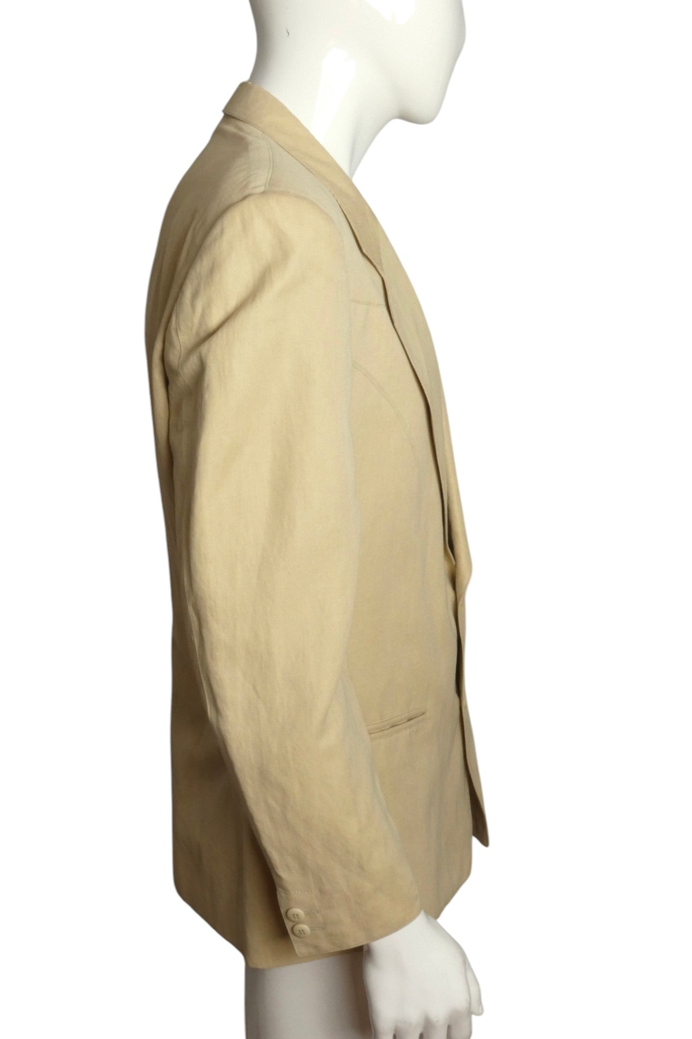 1990s Silk Blend Blazer, Size Medium