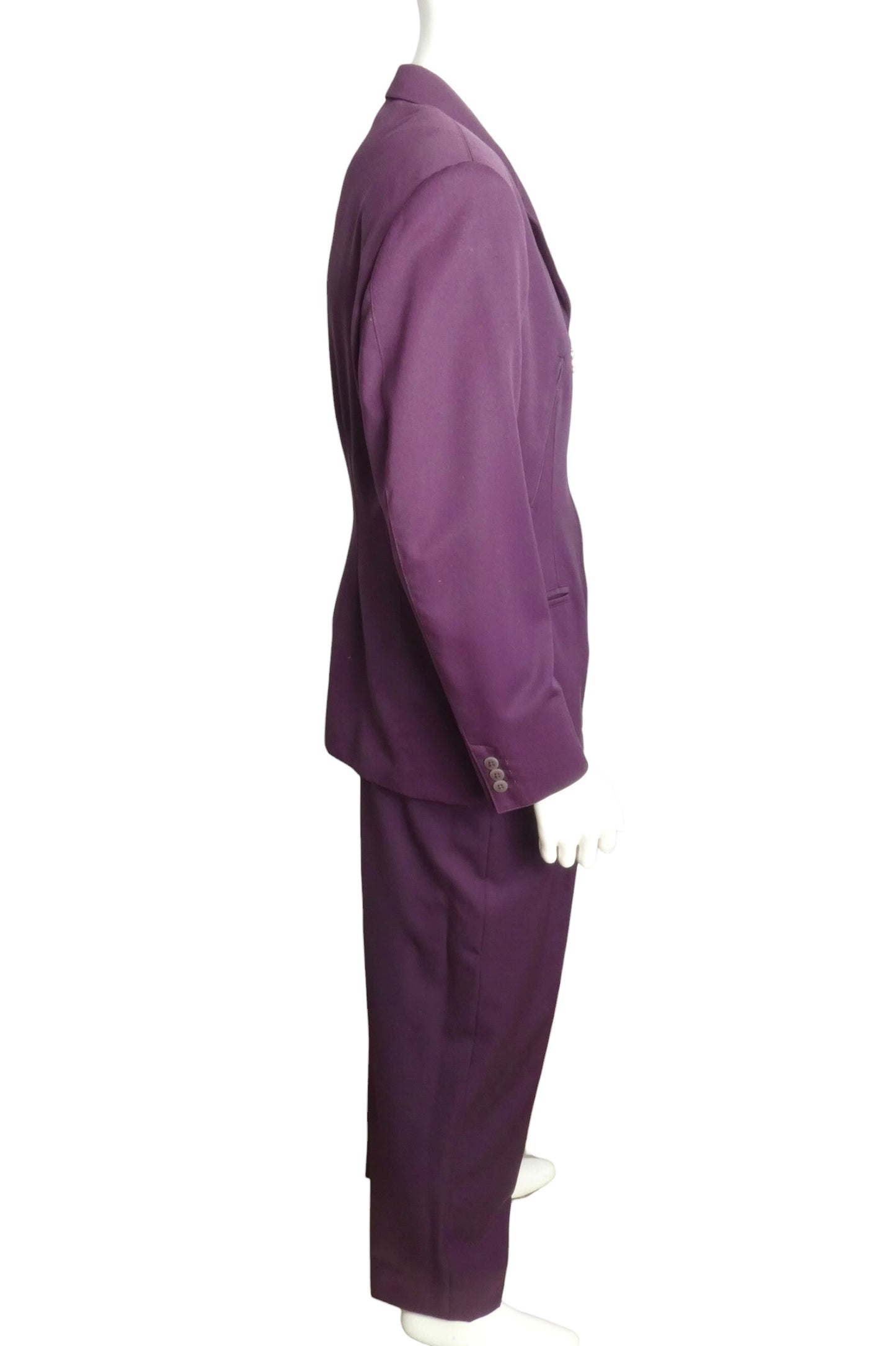 1990s Gaberdine Suit, Size Large