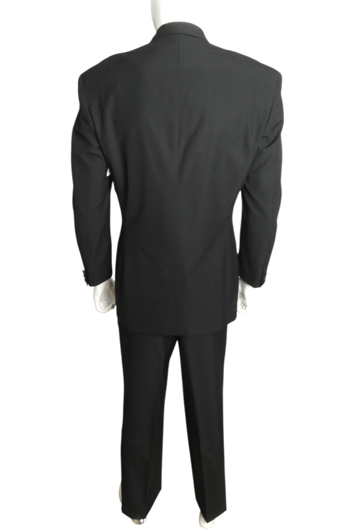 1990s Wool Pleat Suit, Size Medium