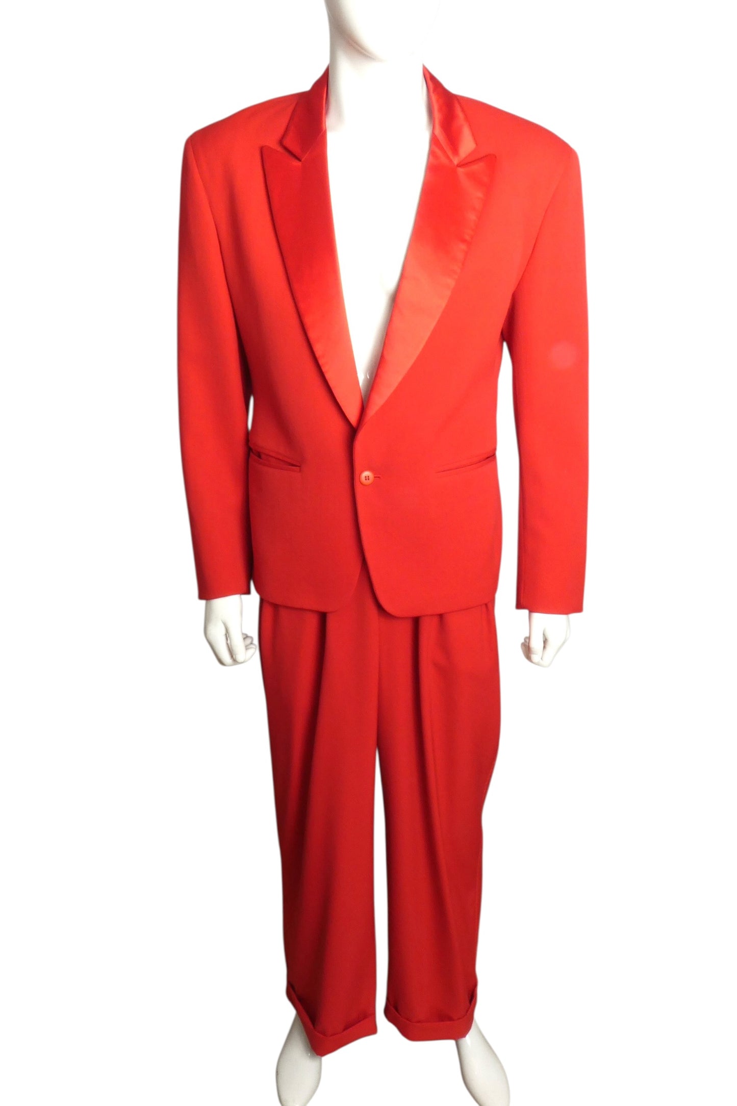 1980s Wool Tuxedo, Size Medium
