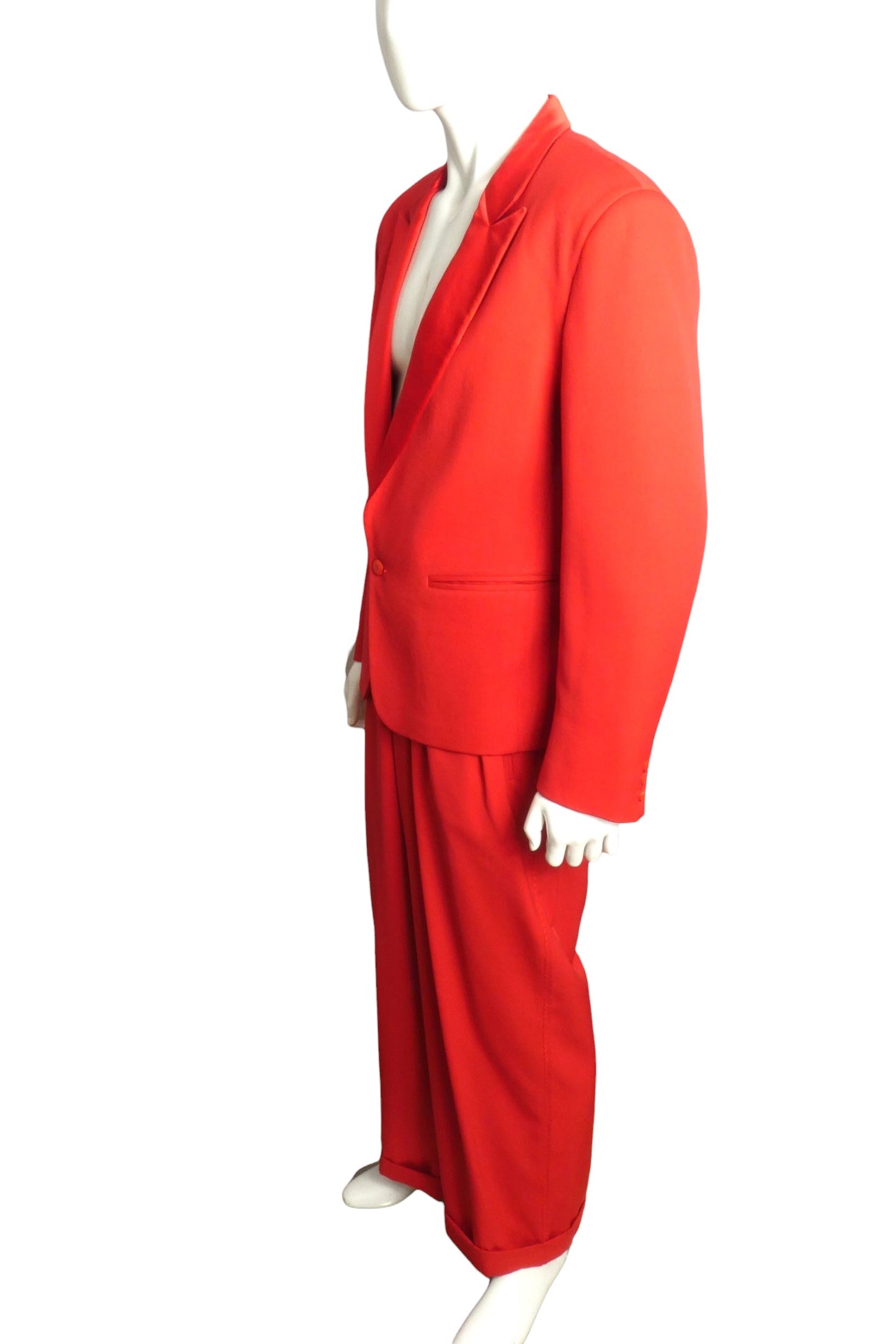1980s Wool Tuxedo, Size Medium
