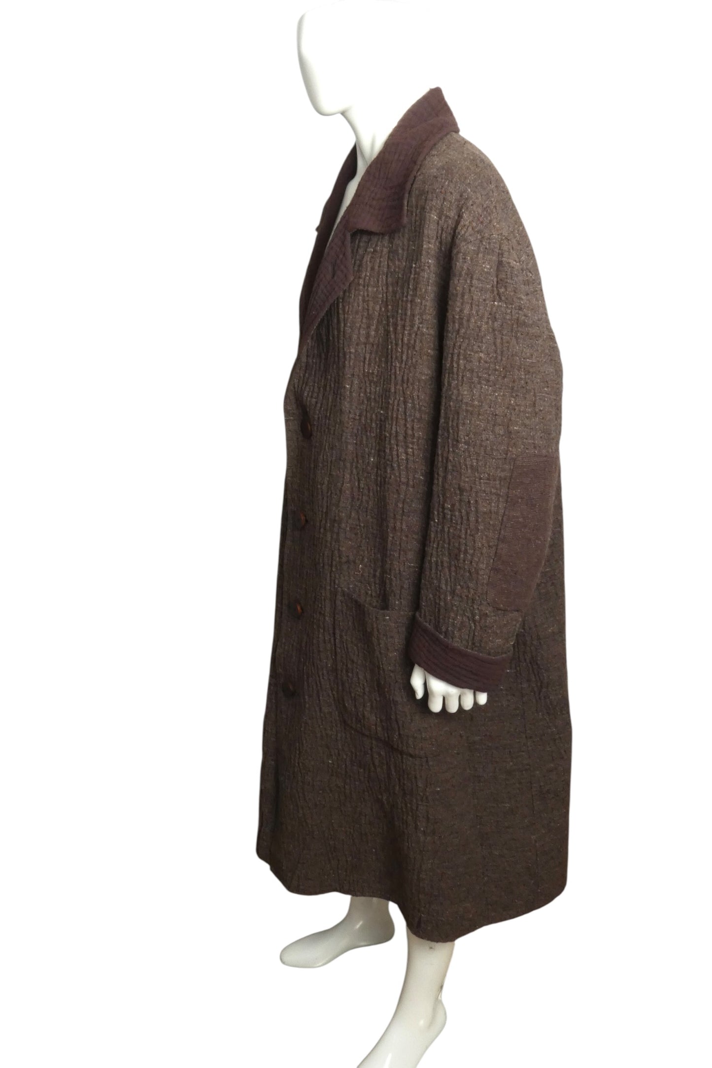 1994 Wool Blend Overcoat, Size XL
