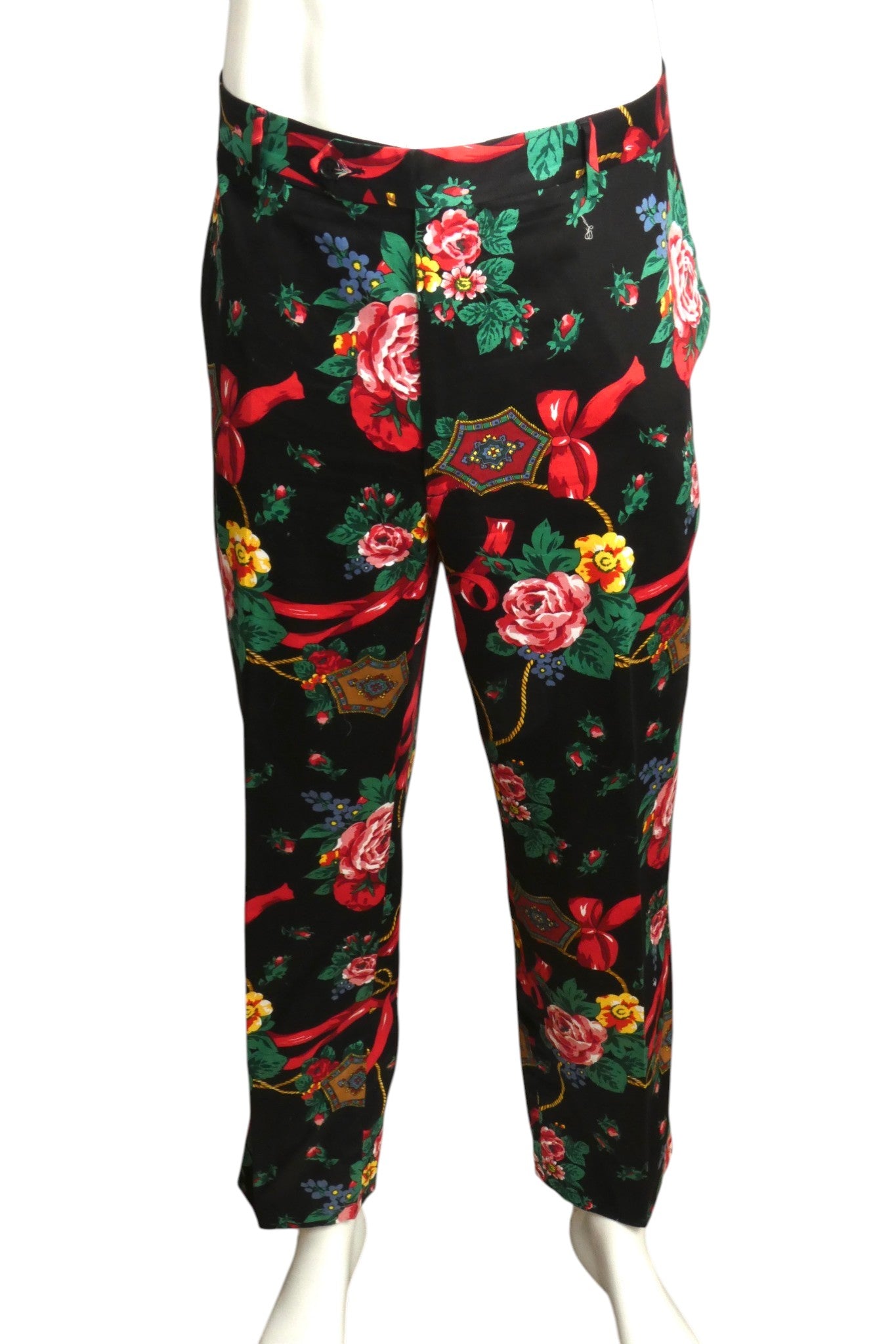 1990s Floral Suit, Size Medium