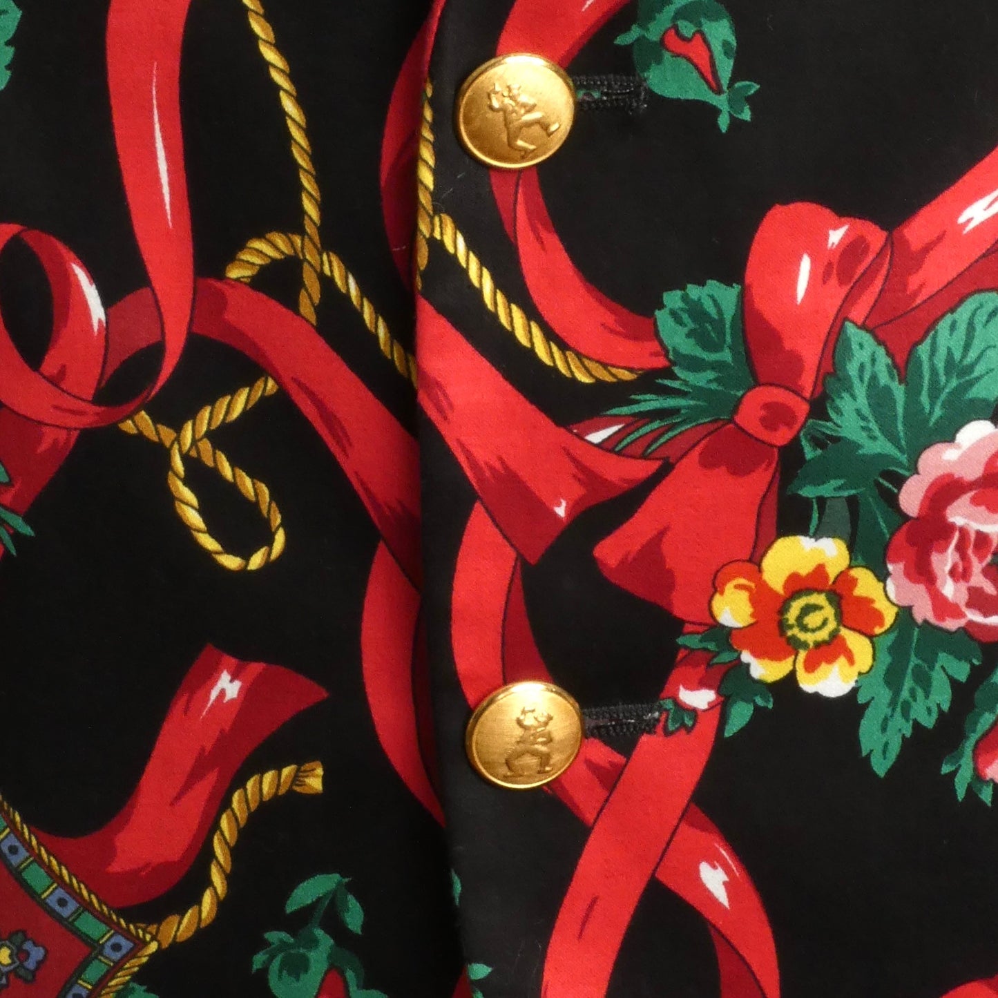 1990s Floral Suit, Size Medium