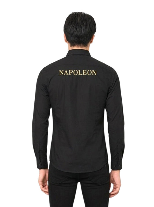 1990s Cotton "Napolean" Shirt, Size Medium