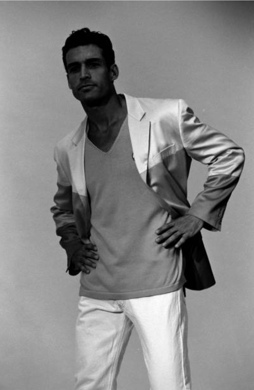 1995 Color Block Blazer, Size Medium