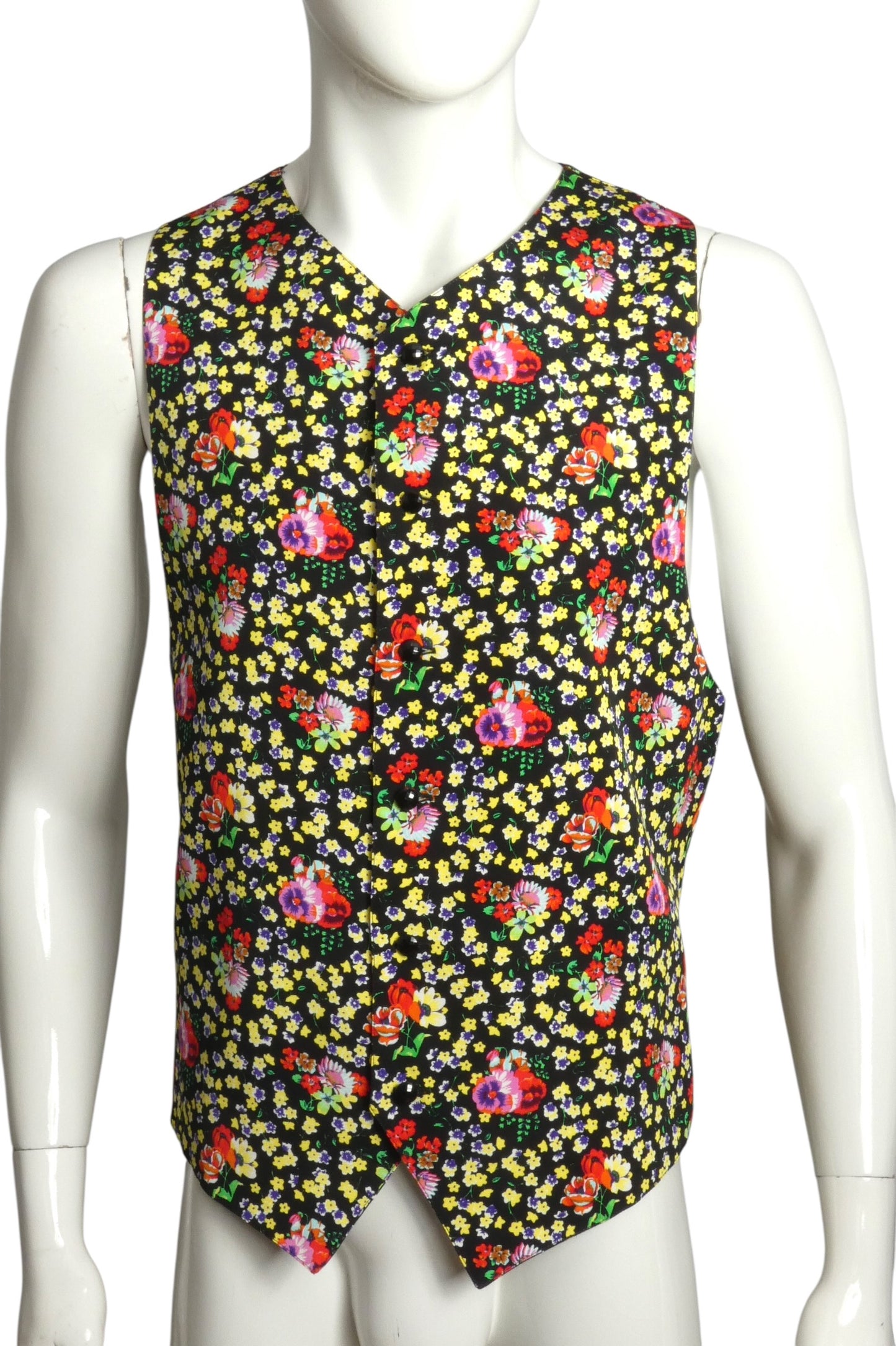 NWT 1990s Floral Vest, Size Medium