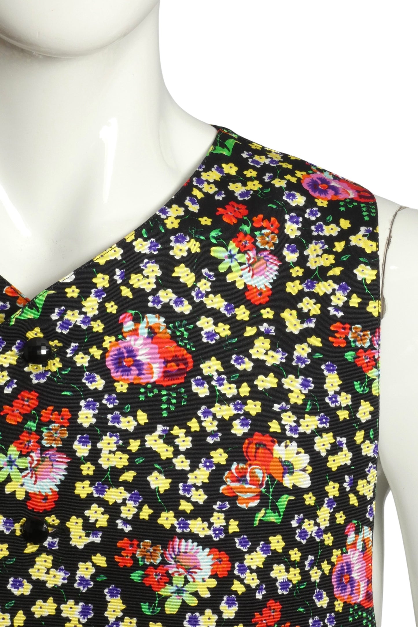 NWT 1990s Floral Vest, Size Medium