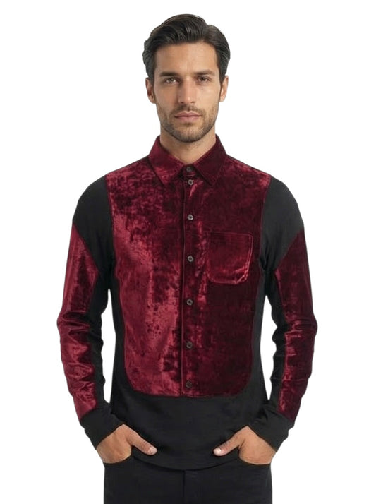 1994 Velvet & Wool Shirt, Size Large
