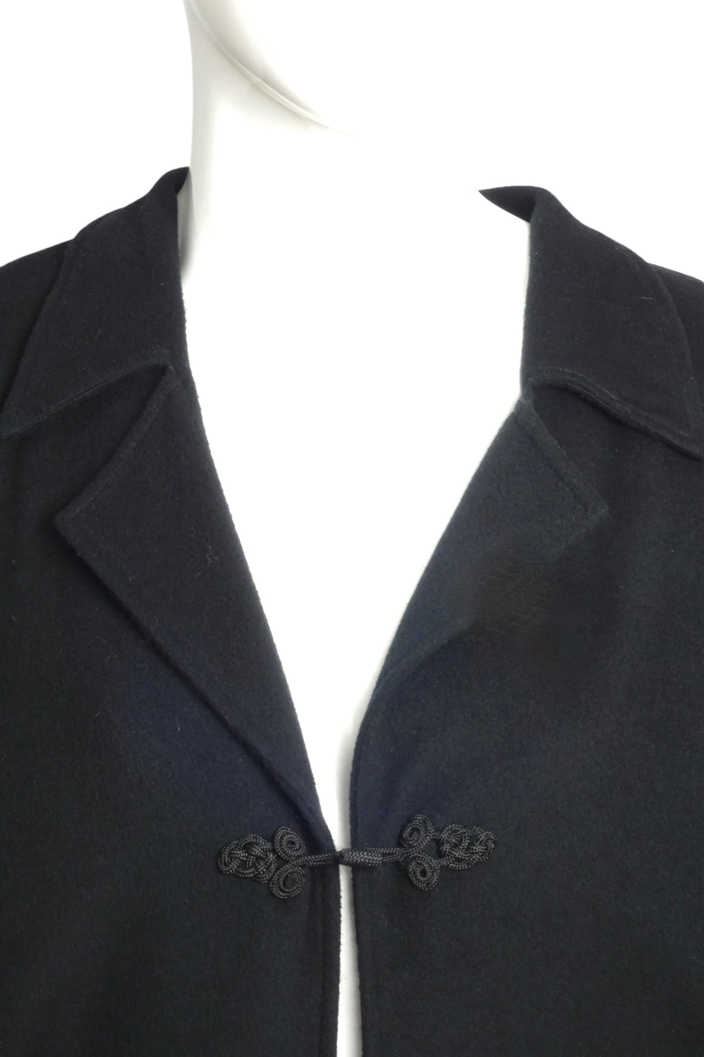 1980s Wool Flannel Cape, One Size