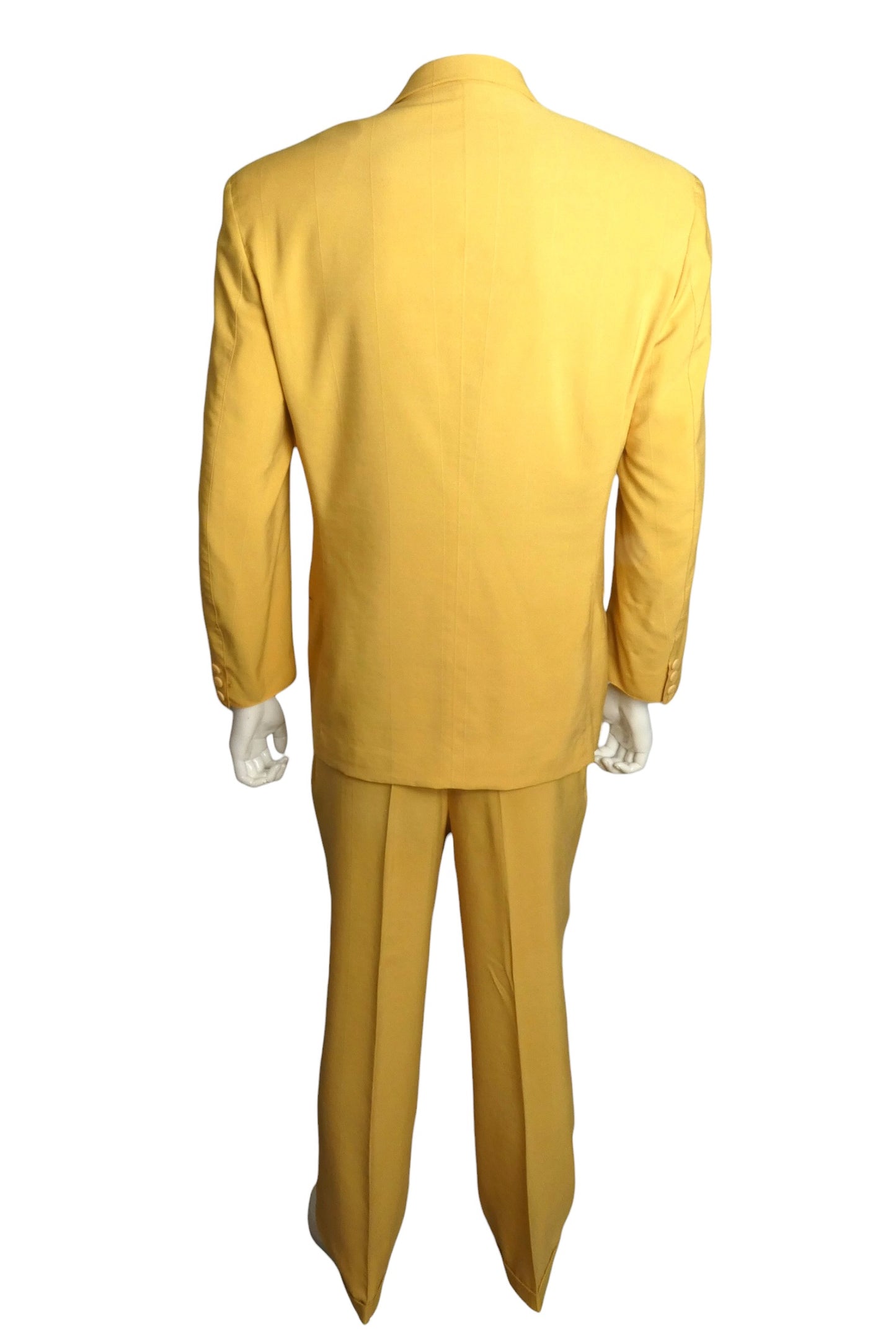 1995 Double Breast Silk Suit, Size Medium