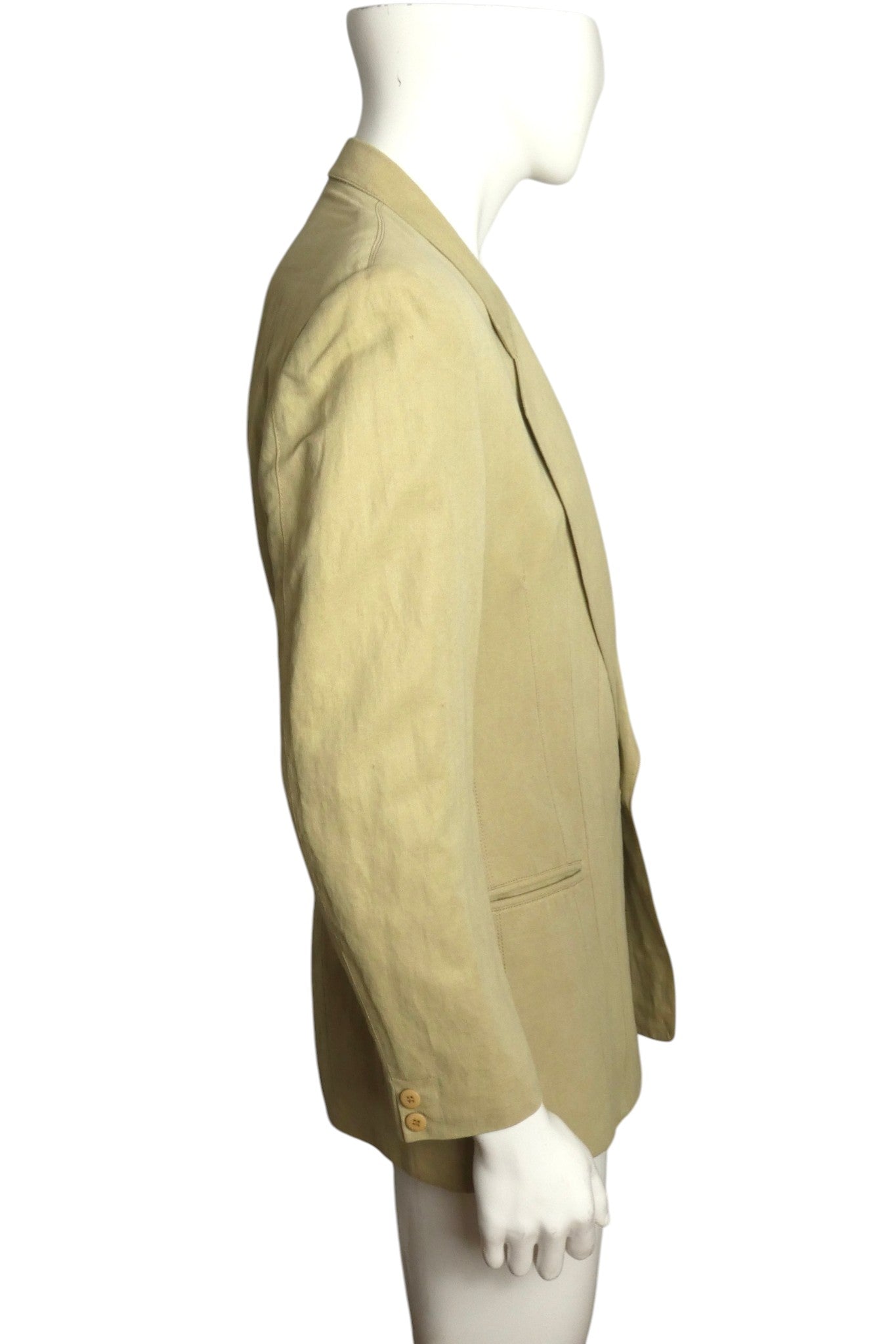 1990s Silk Blend Blazer, Size Medium