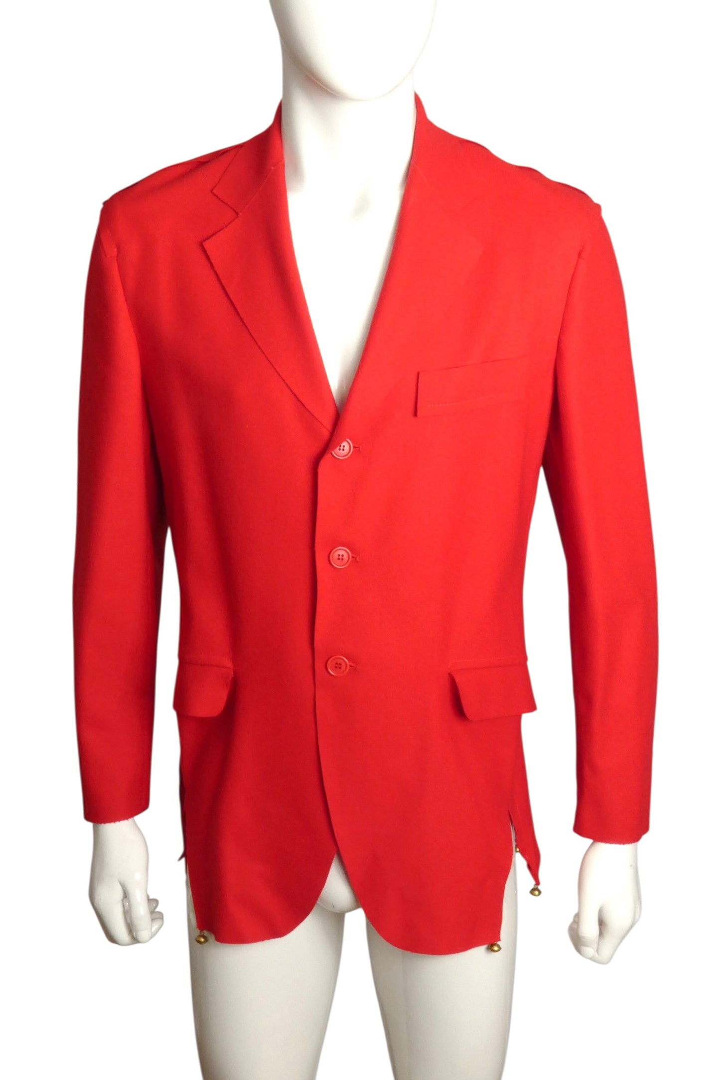 1990s Wool Jingle Bell Blazer, Size Medium
