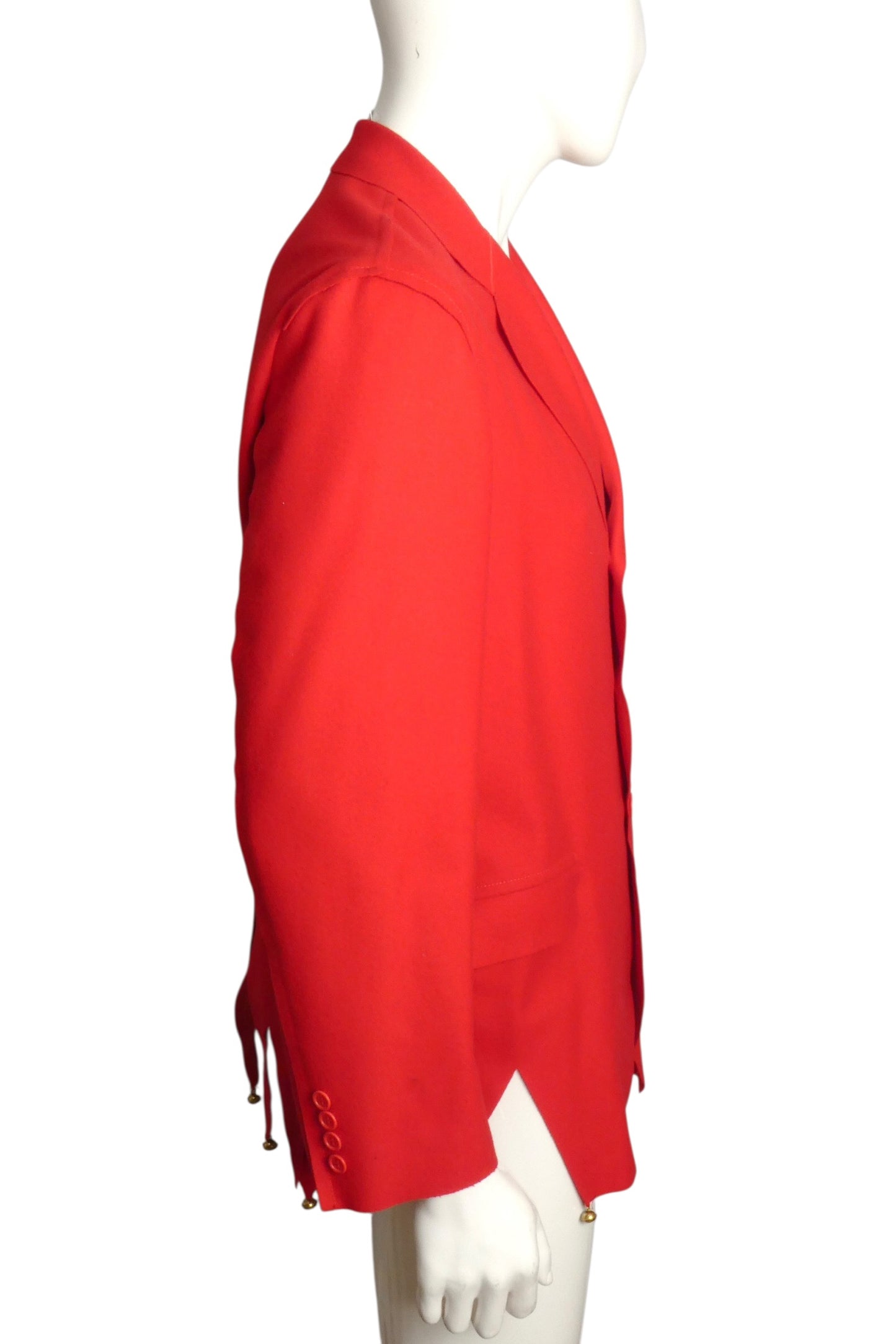 1990s Wool Jingle Bell Blazer, Size Medium