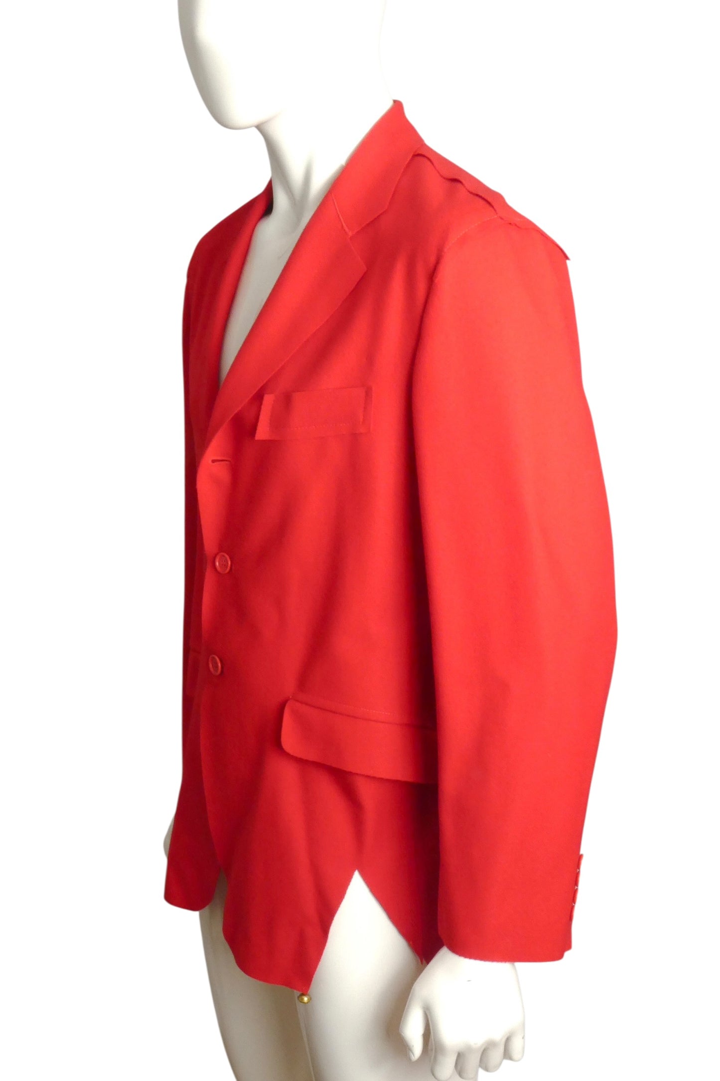 1990s Wool Jingle Bell Blazer, Size Medium