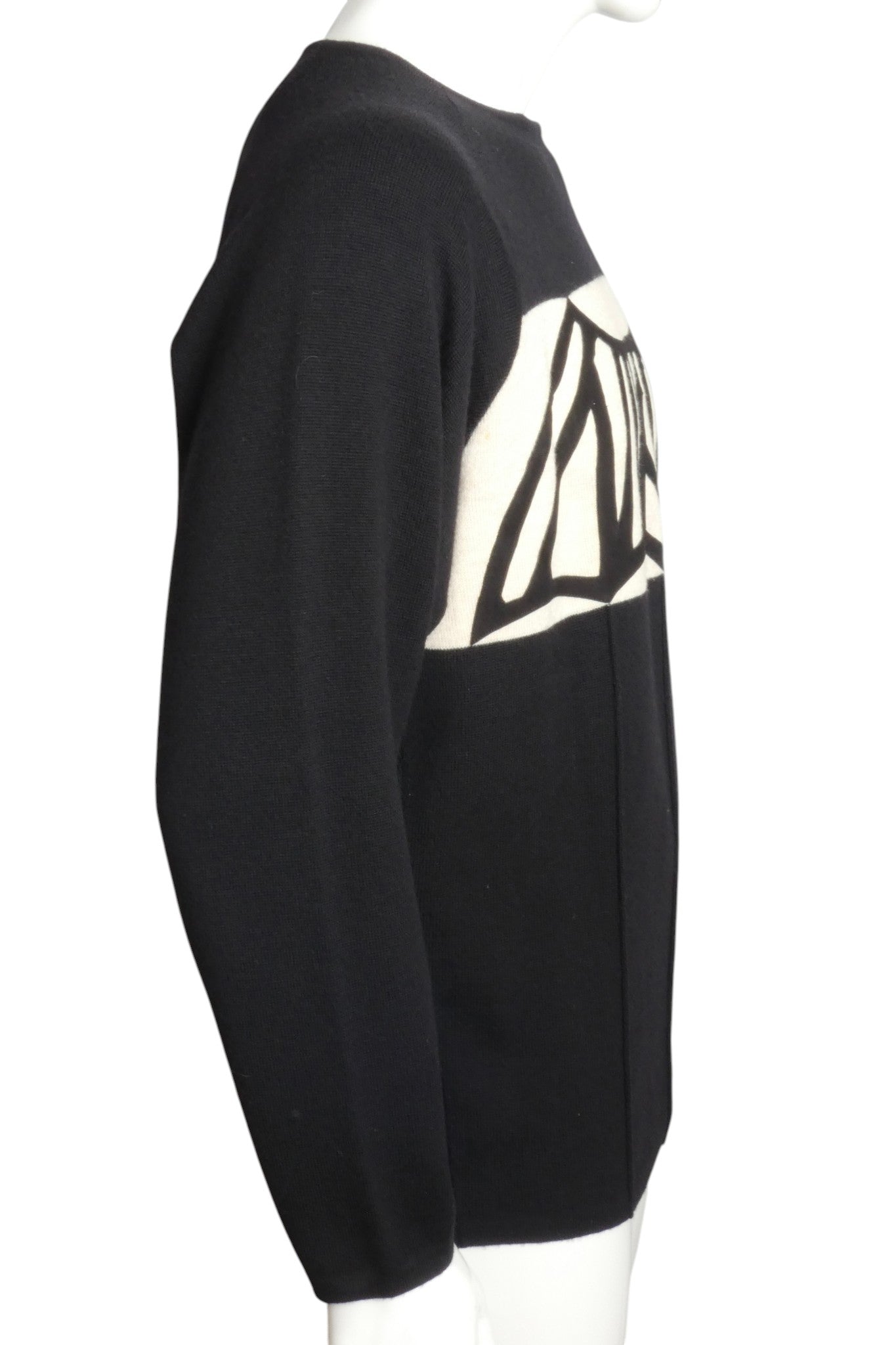 1980s Wool Logo Sweater, Size Large