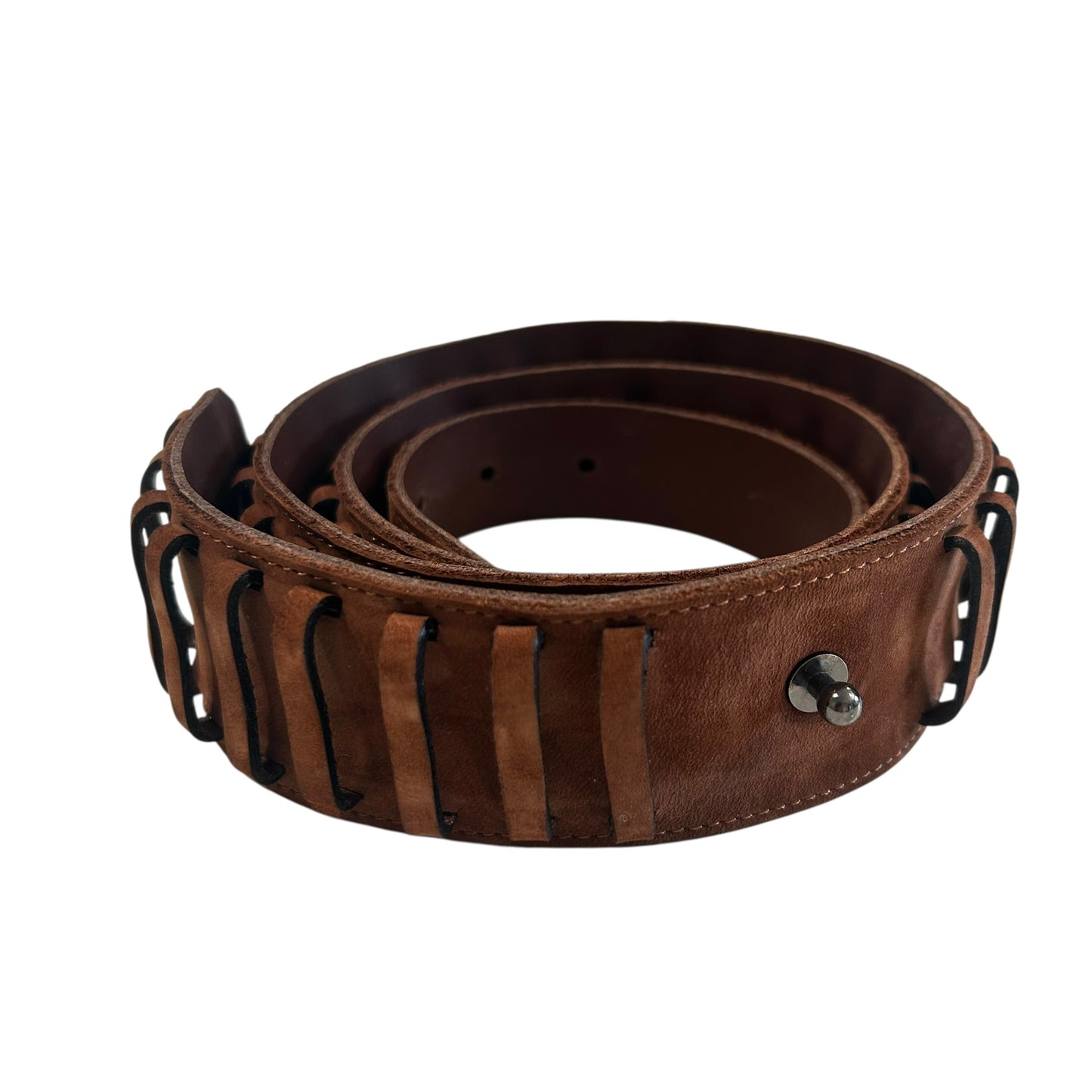 1990s Suede Loop Belt, Waist 34"