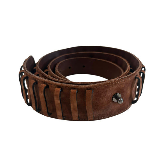 1990s Suede Loop Belt, Waist 34"