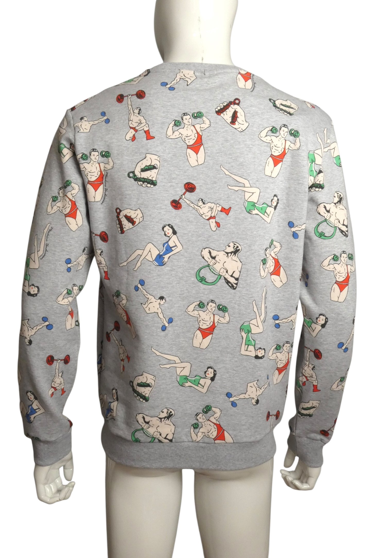2023 NWT Print Sweatshirt, Size-Medium