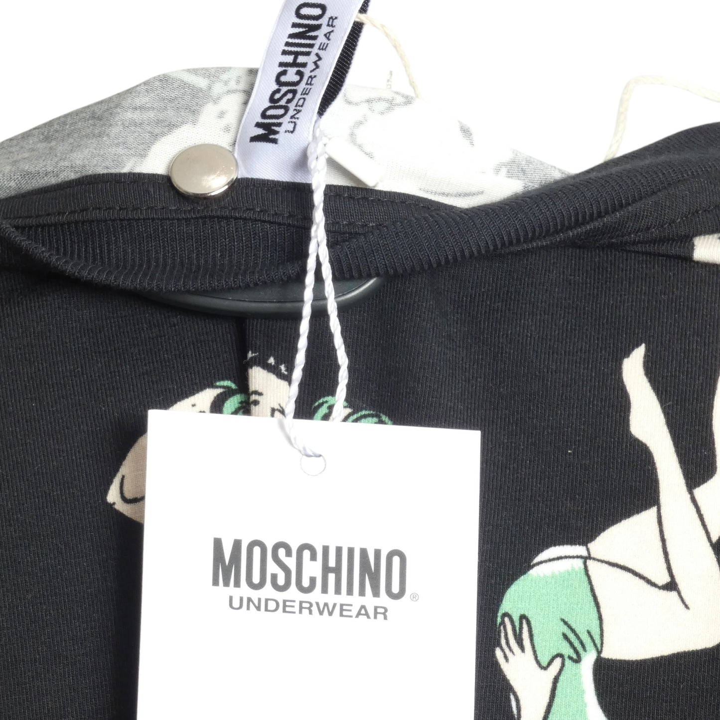 NWT 2019 Printed Cotton L/S T-Shirt, Size XS