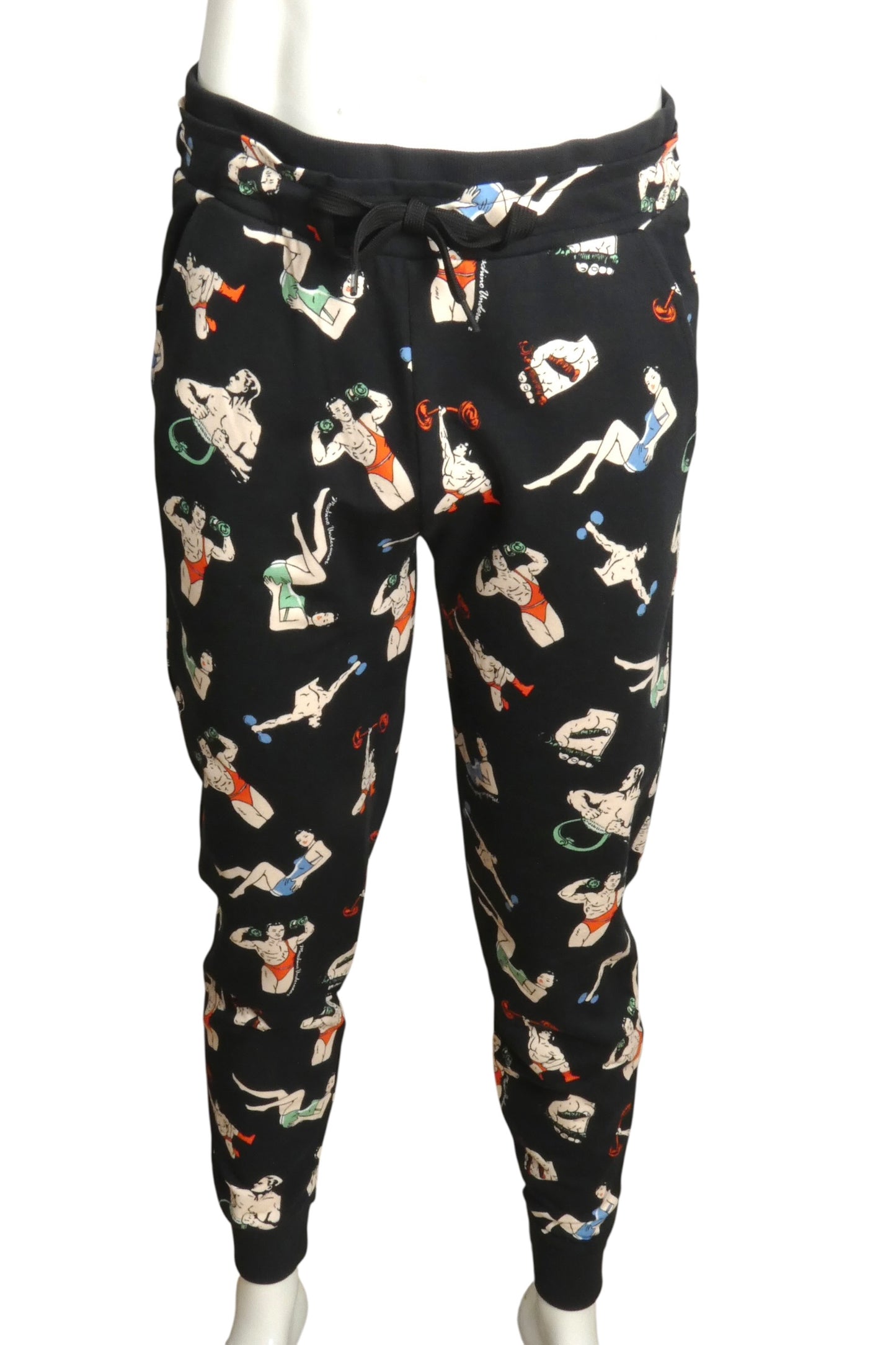 NWT Cotton Print Joggers, Size XS