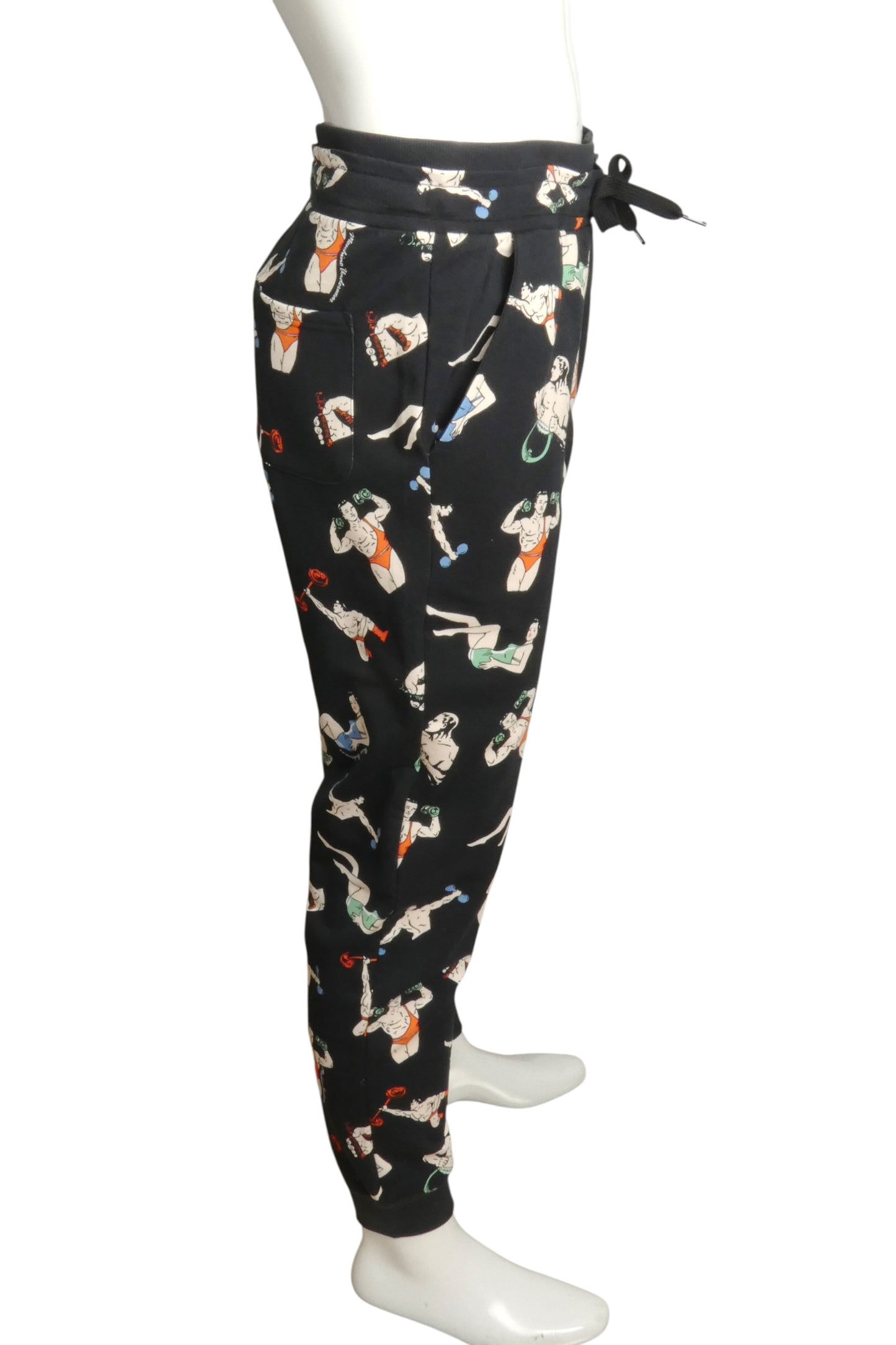NWT Cotton Print Joggers, Size XS
