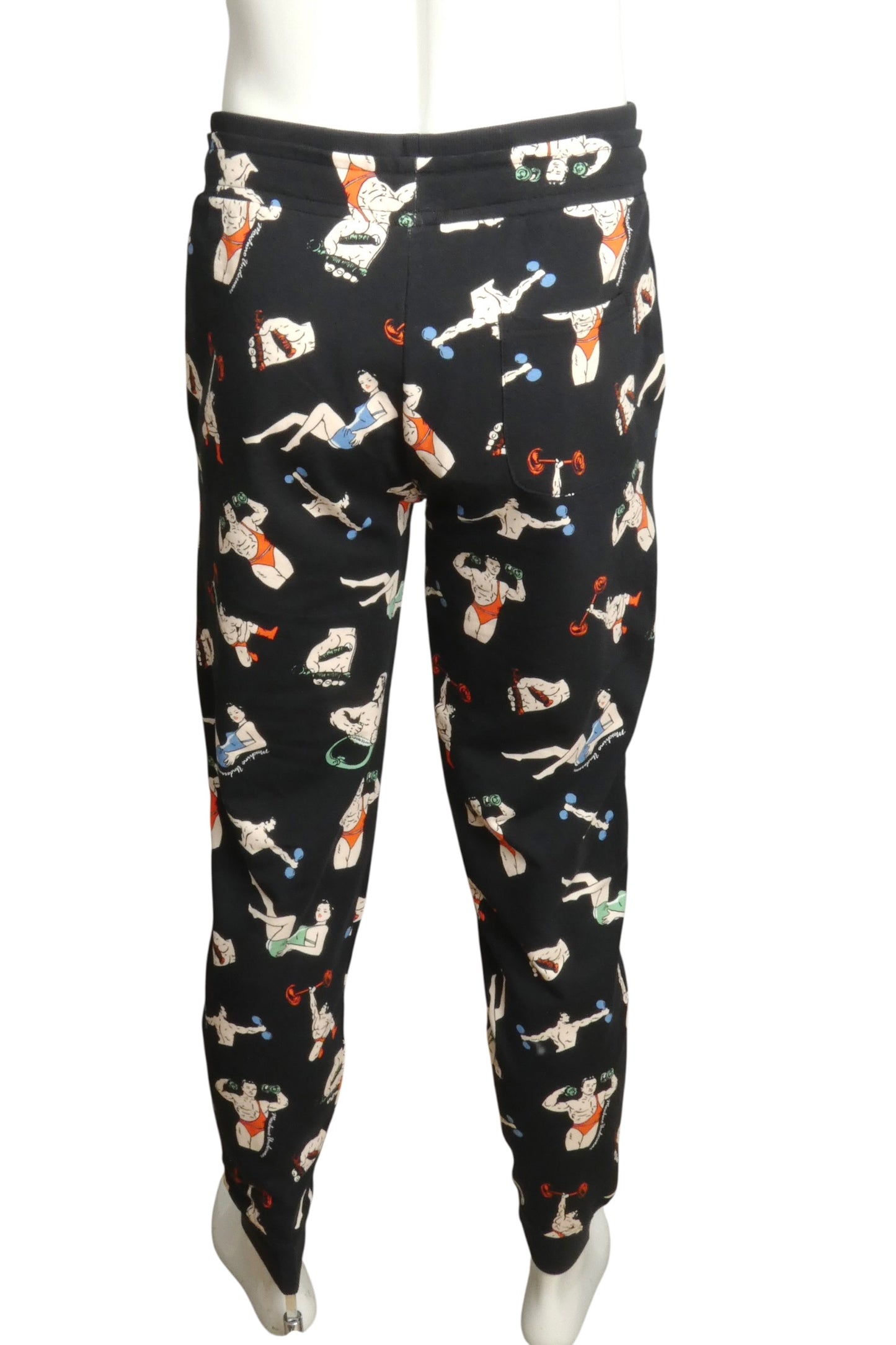 NWT Cotton Print Joggers, Size XS