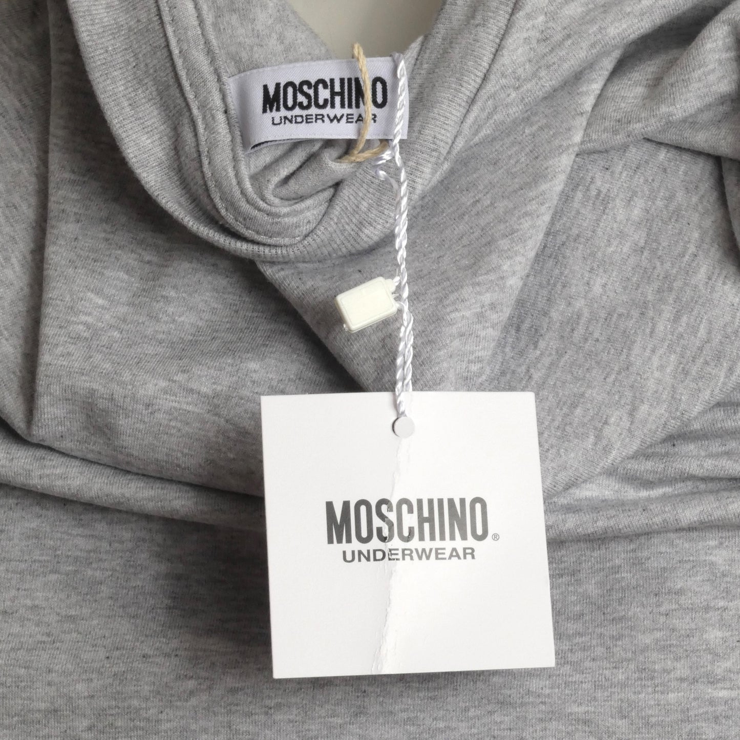 MOSCHINO COUTURE- NWT Grey Teddy Embroidered Shirt-XSmall