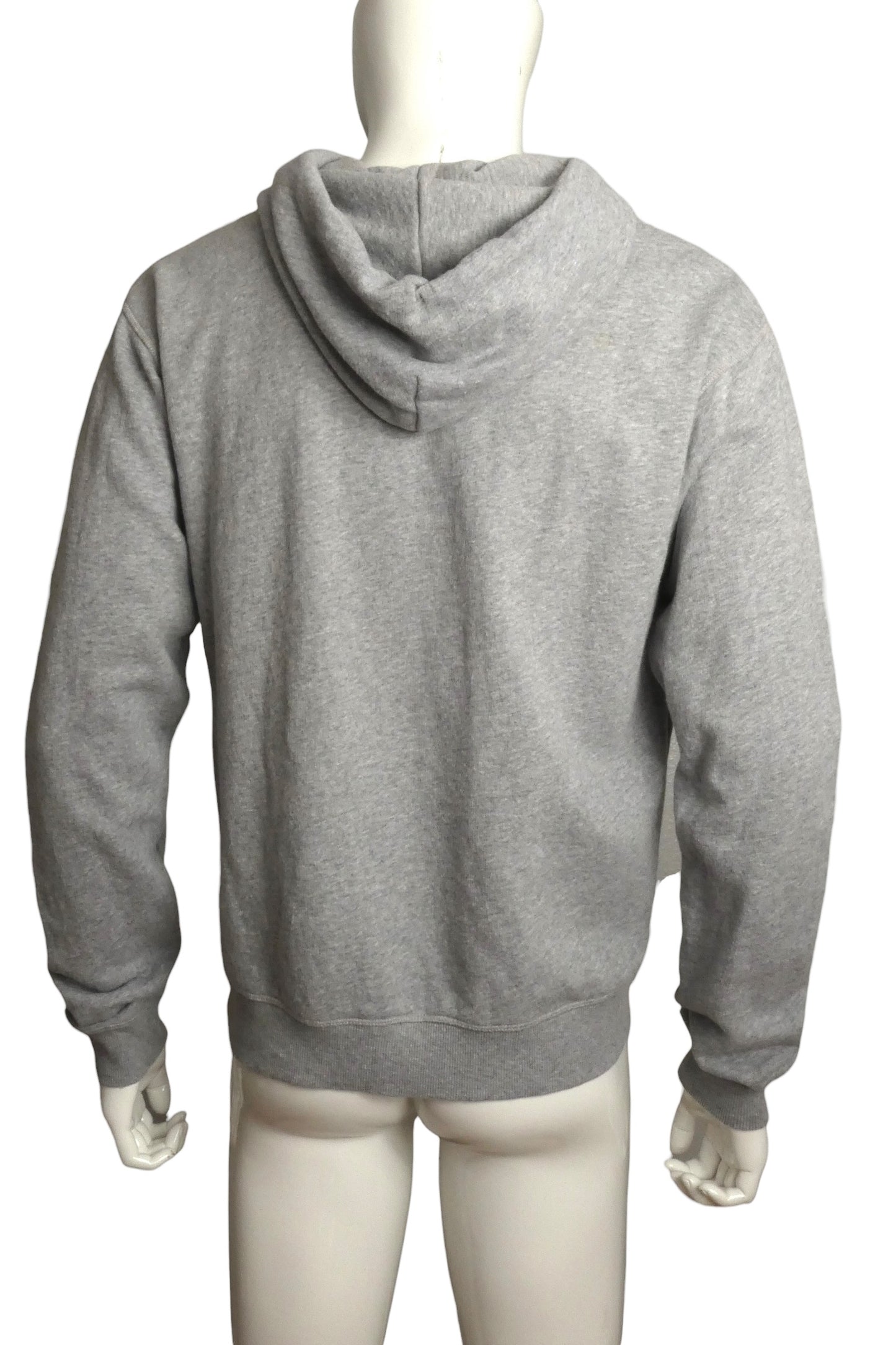 2018 Grey Graphic Print Sweatshirt, Size-Large