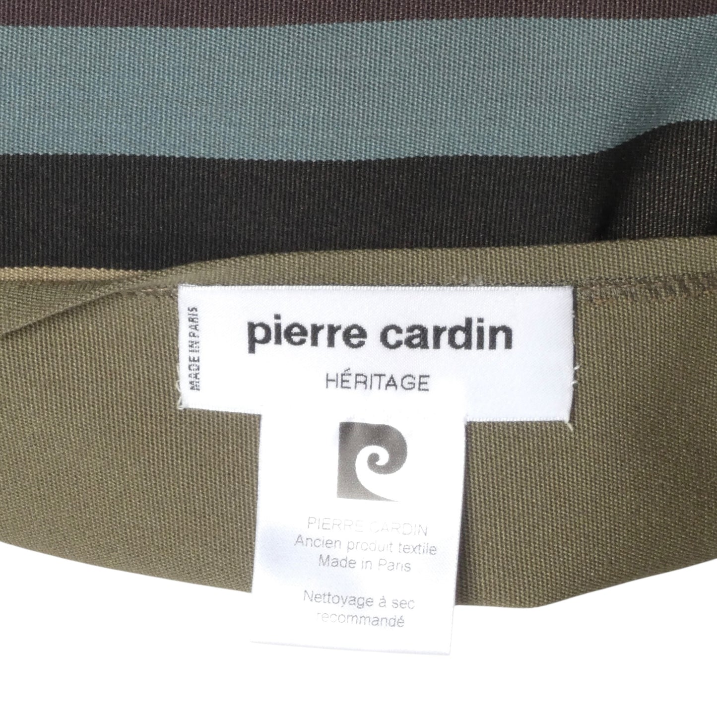 2009 Cotton Stripe Sleeveless Shirt, Size Large