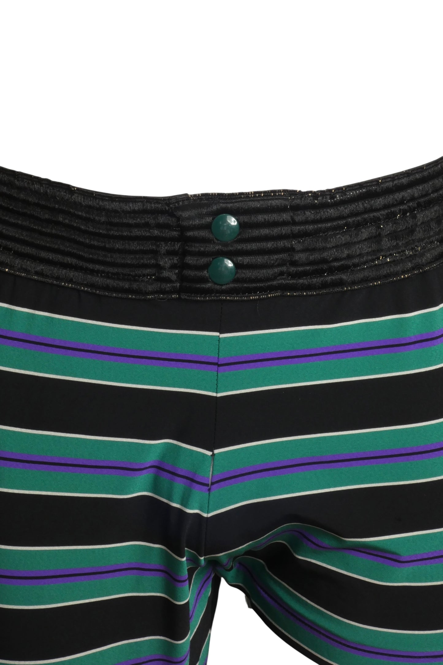 1991 Stripe Knit Lycra Pants, Waist-32