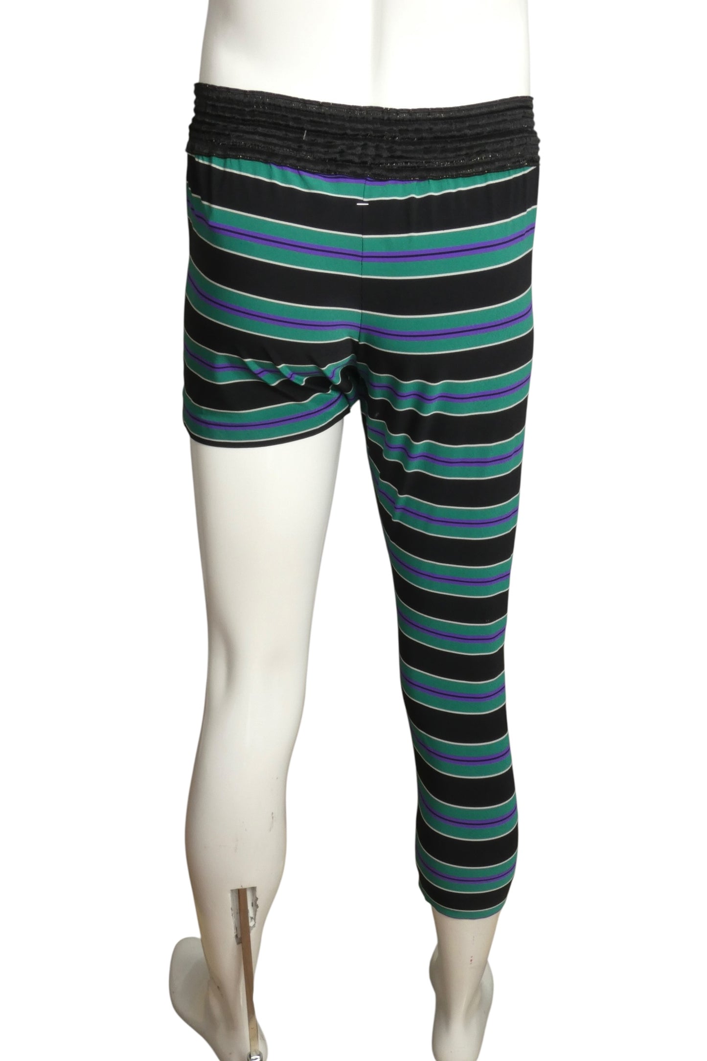 1991 Stripe Knit Lycra Pants, Waist-32